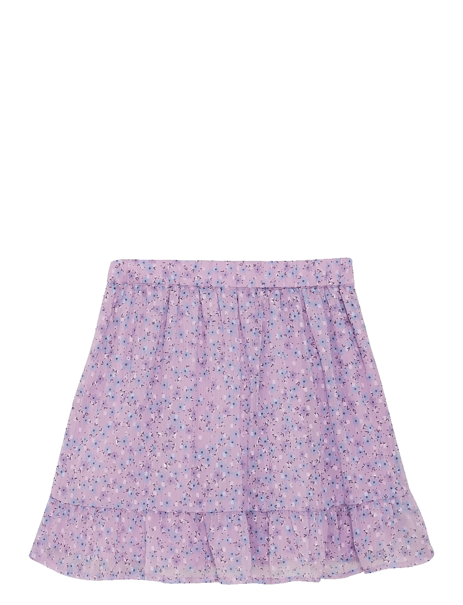 Creamie - Skirt Flower Dobby - midiseelikud - lavender frost - 2