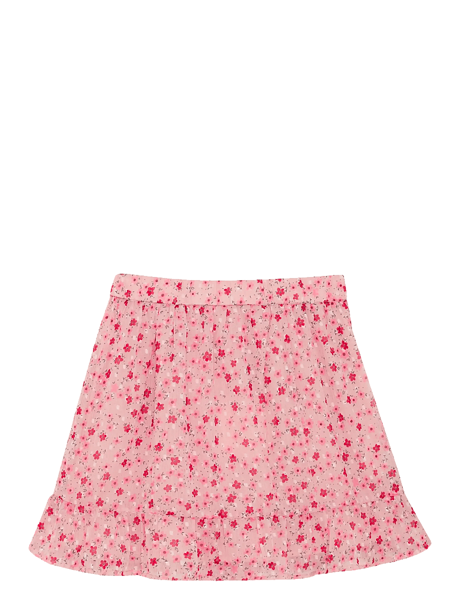 Creamie - Skirt Flower Dobby - midi-röcke - rose smoke - 1