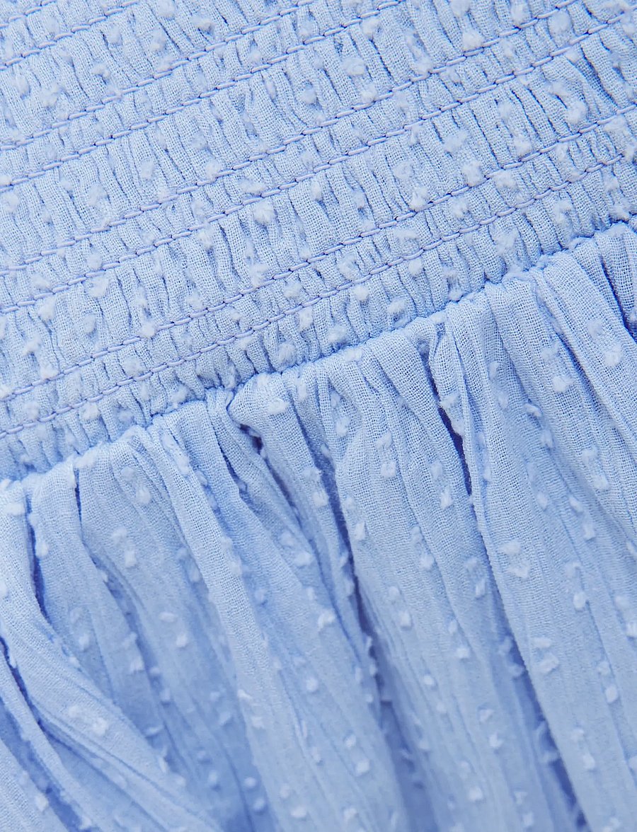 Creamie - Skirt Dobby - midi-pils - blue lustre - 2