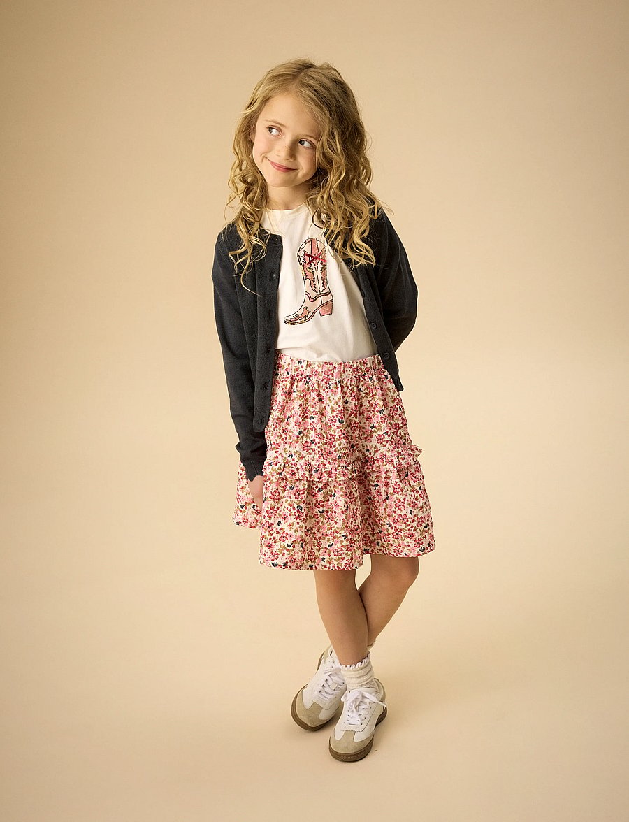 Creamie - Skirt Structure - midi-röcke - buttercream - 0