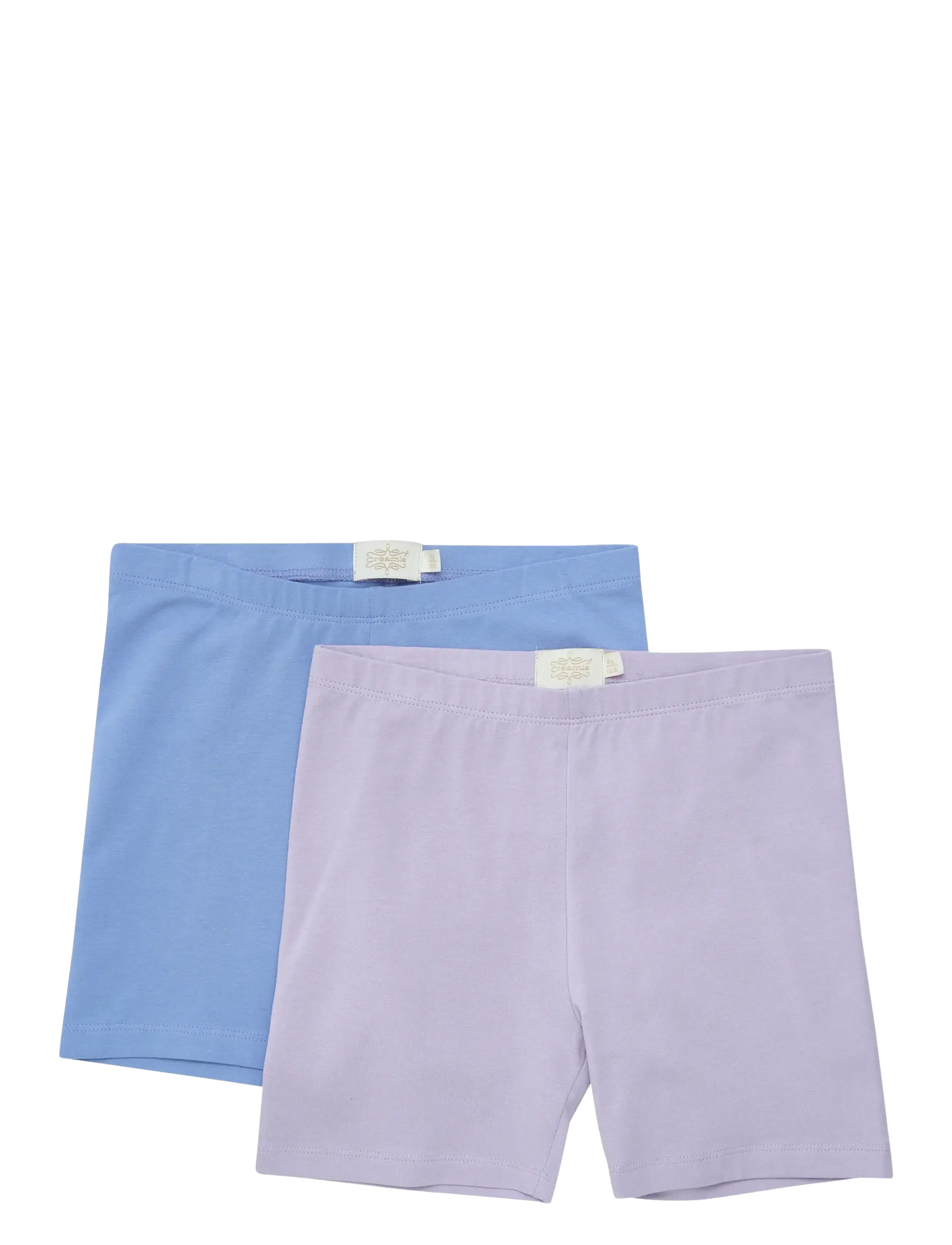 Creamie Shorts Inner 2-Pack, 122, Blue, Shorts > Afslappede Shorts, Børn