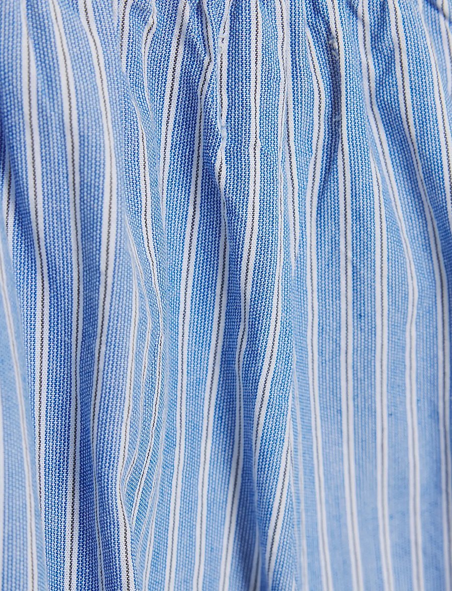 Creamie - Pants Woven Stripe - trousers - blue lustre - 3