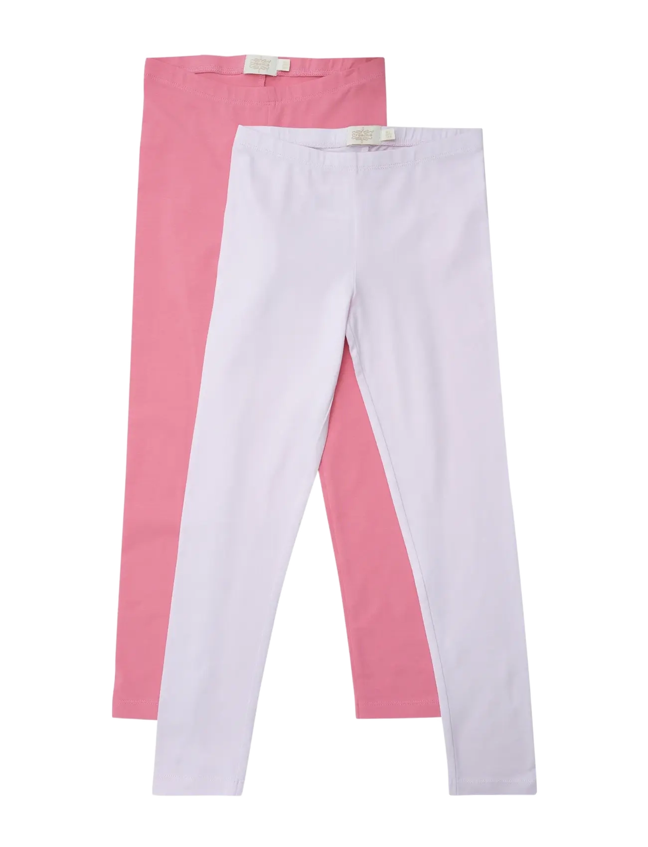 Creamie Leggings 2-Pack, Børn, Leggings 2-Pak, Pink, Str: 110