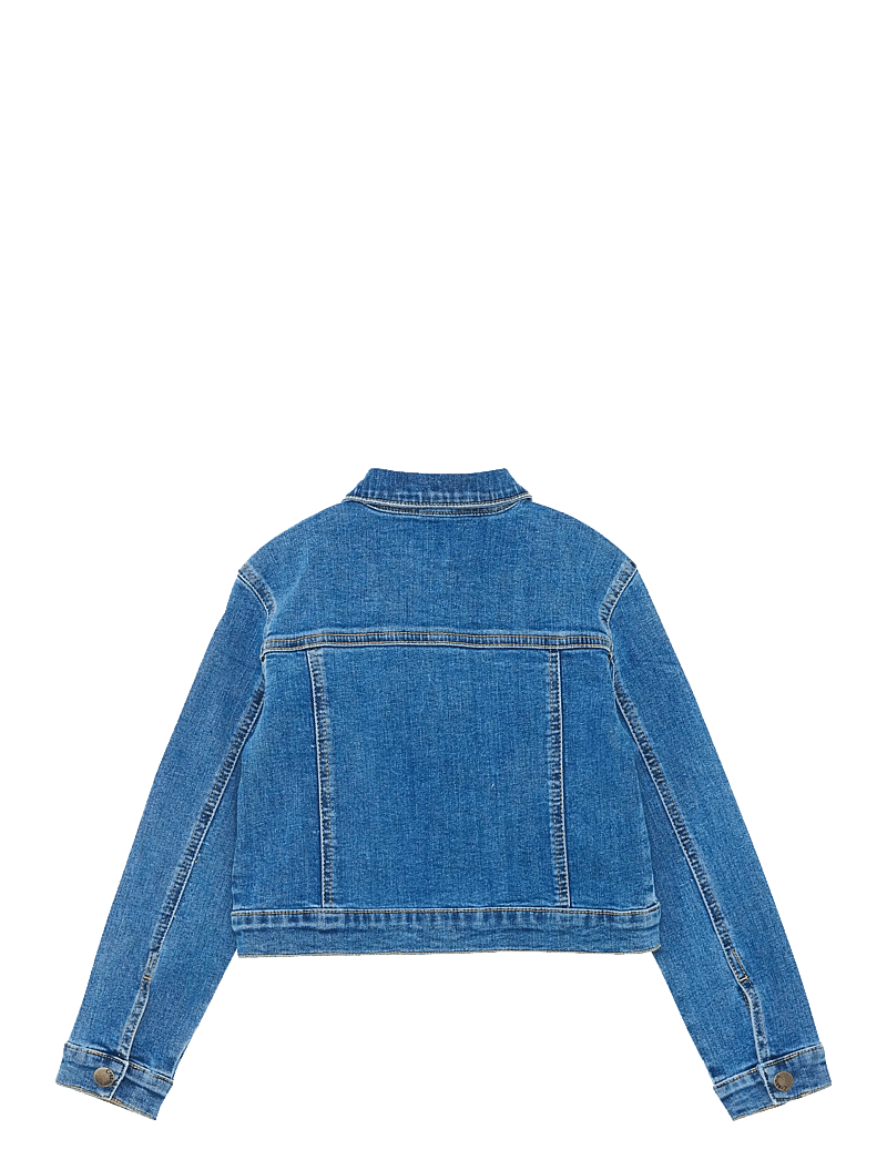 Creamie - Jacket Denim Rhinestones - denim jackets - blue denim - 2