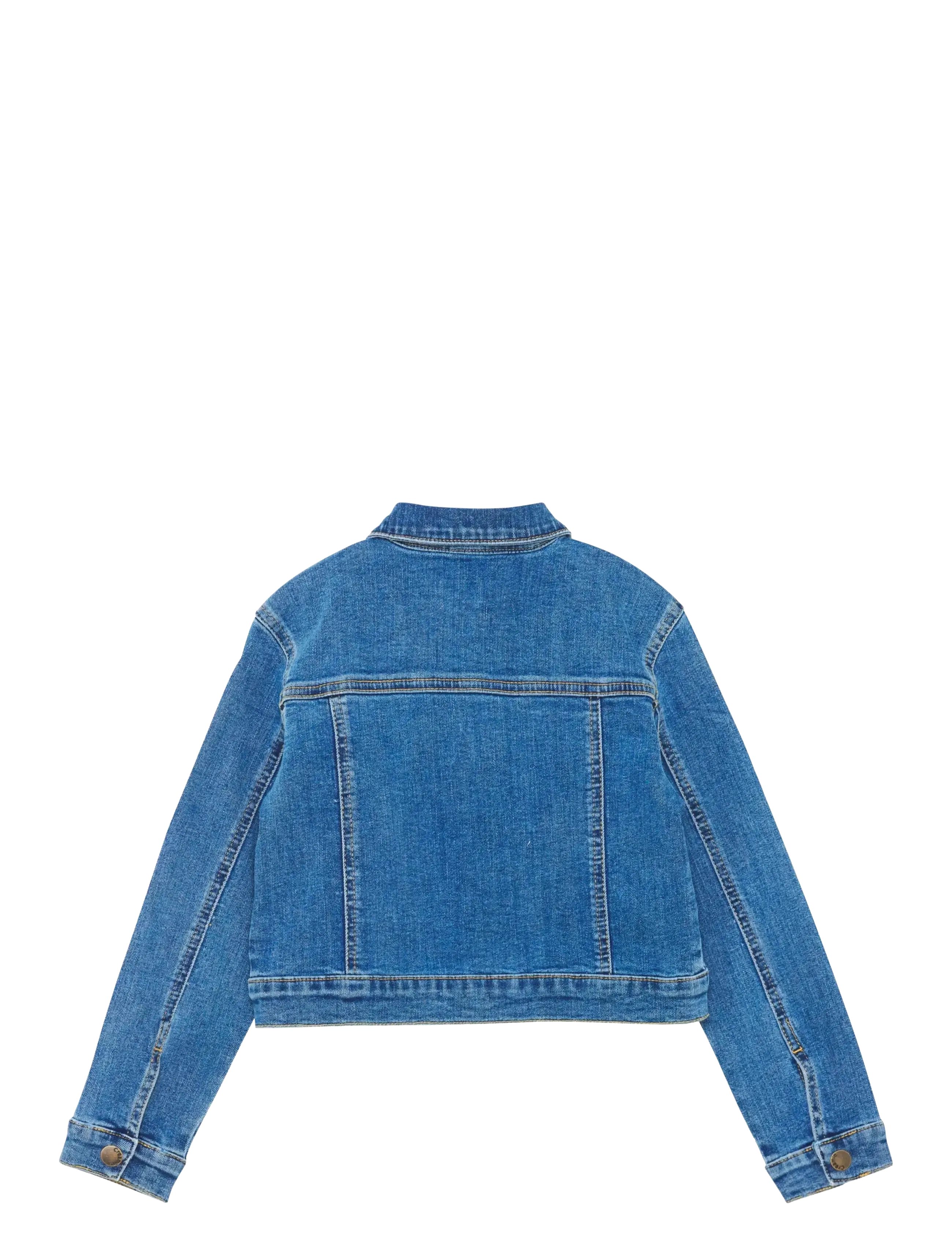 Creamie - Jacket Denim Rhinestones - jeansjackor - blue denim - 2