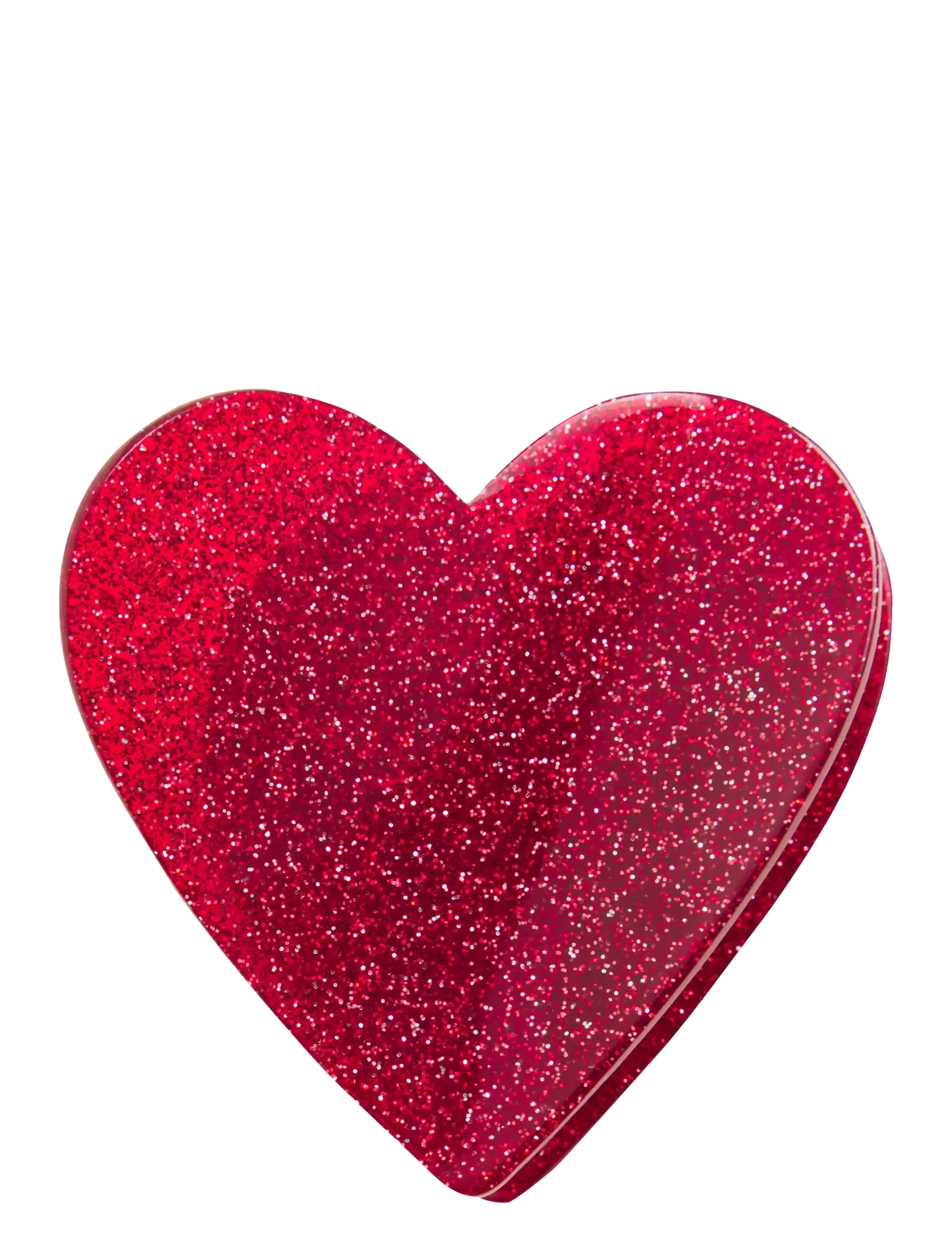 Creamie Hairclip Heart 1-Pack - Creamie - CHILI RED / red