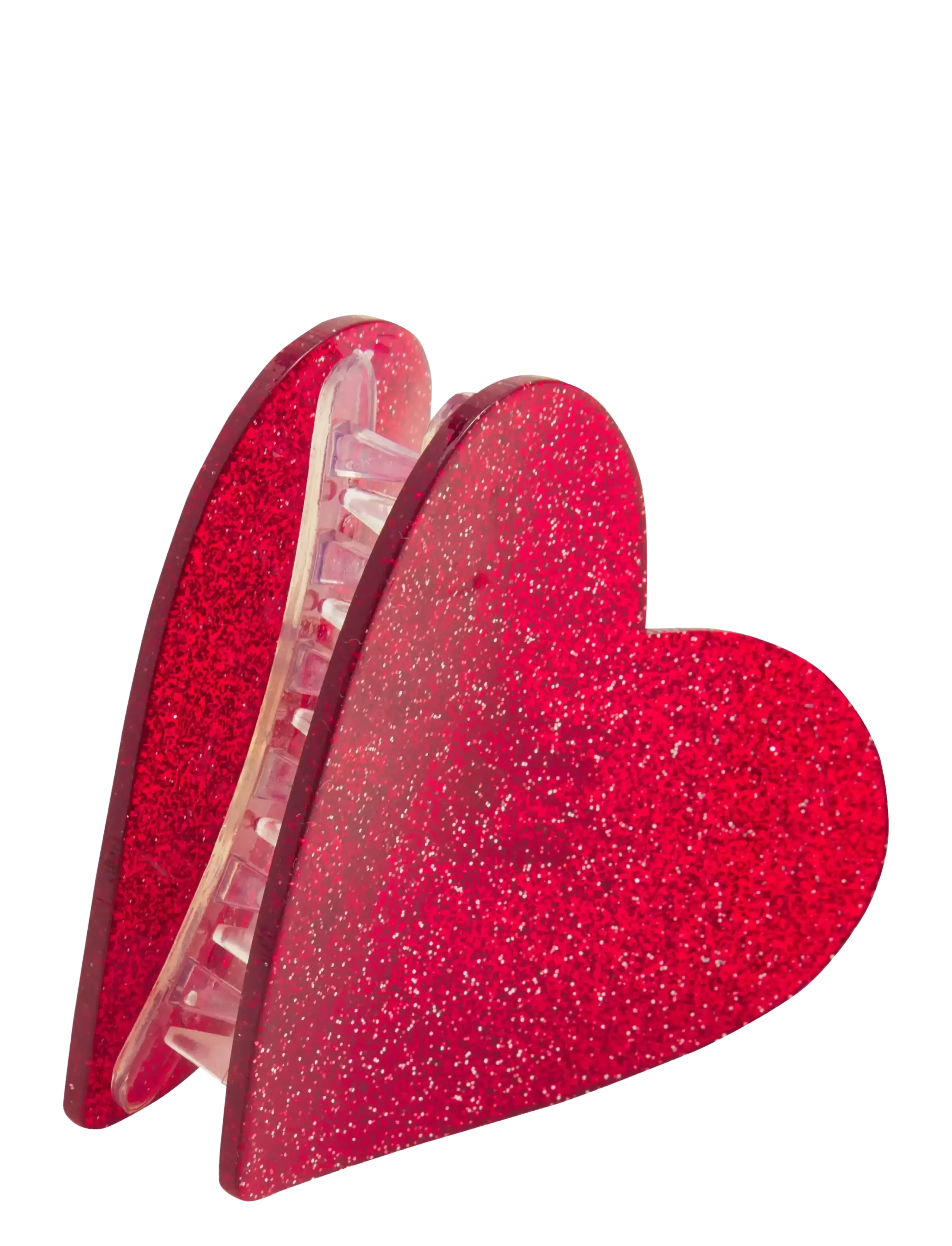 Creamie - Hairclip Heart 1-Pack - plaukų smeigtukai - chili red - 2