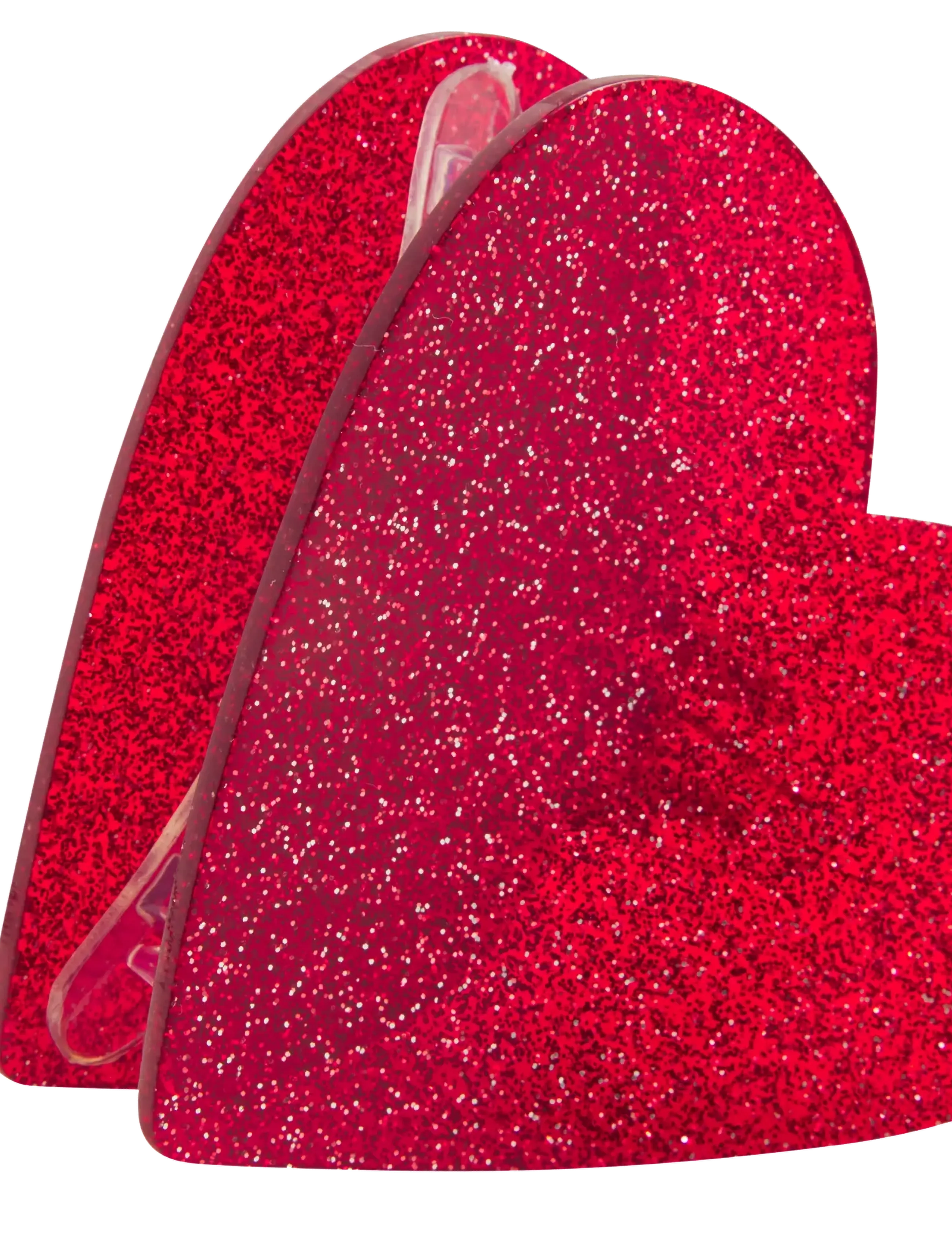 Creamie - Hairclip Heart 1-Pack - plaukų smeigtukai - chili red - 3