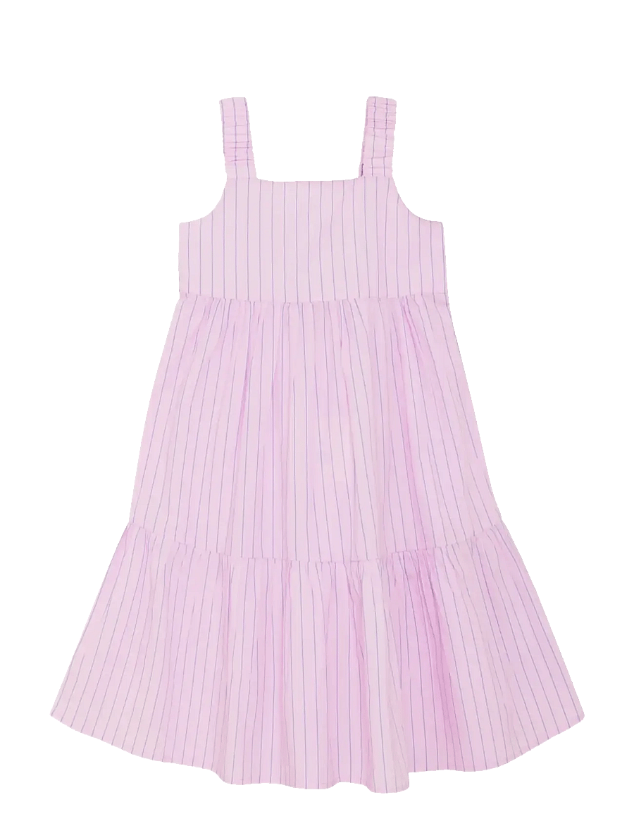 Creamie - Dress Poplin - varrukateta vabaajakleidid - rose pink - 1
