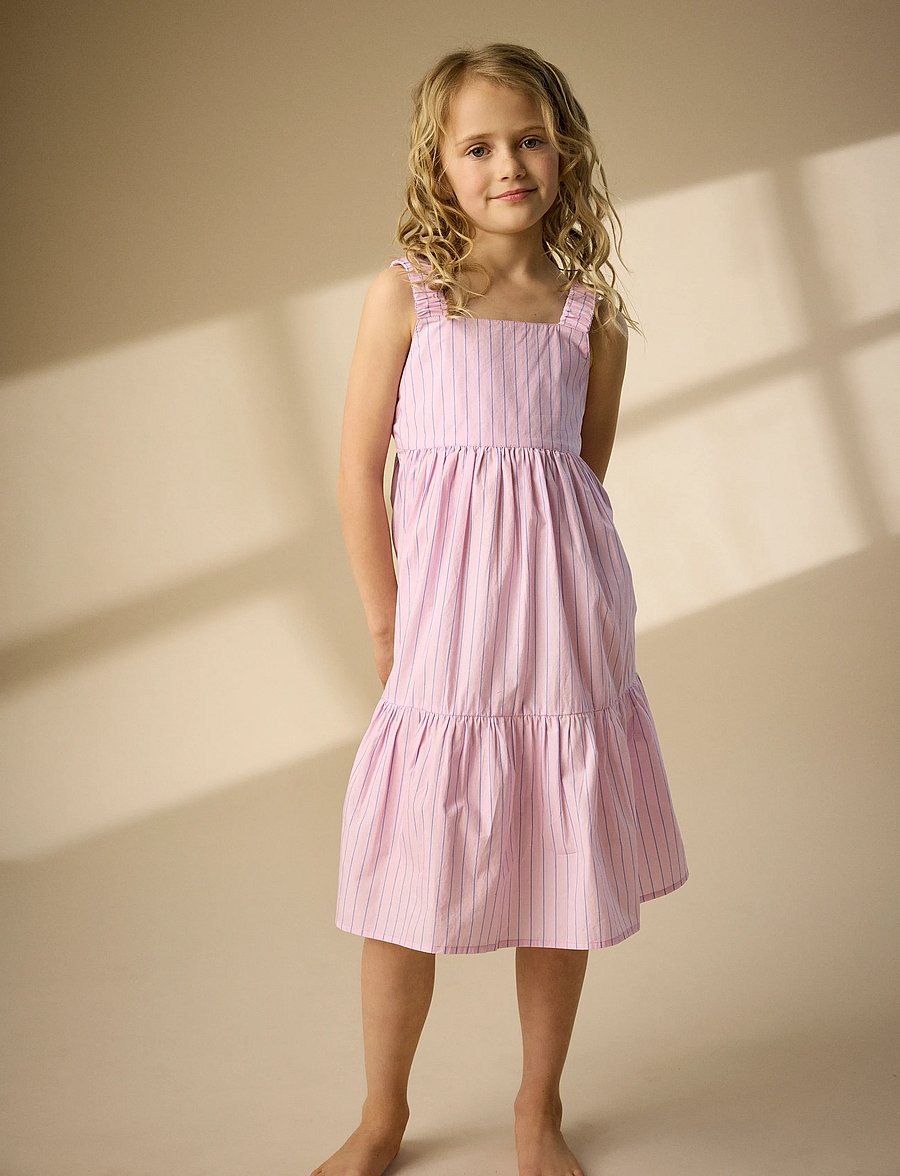 Creamie - Dress Poplin - varrukateta vabaajakleidid - rose pink - 0