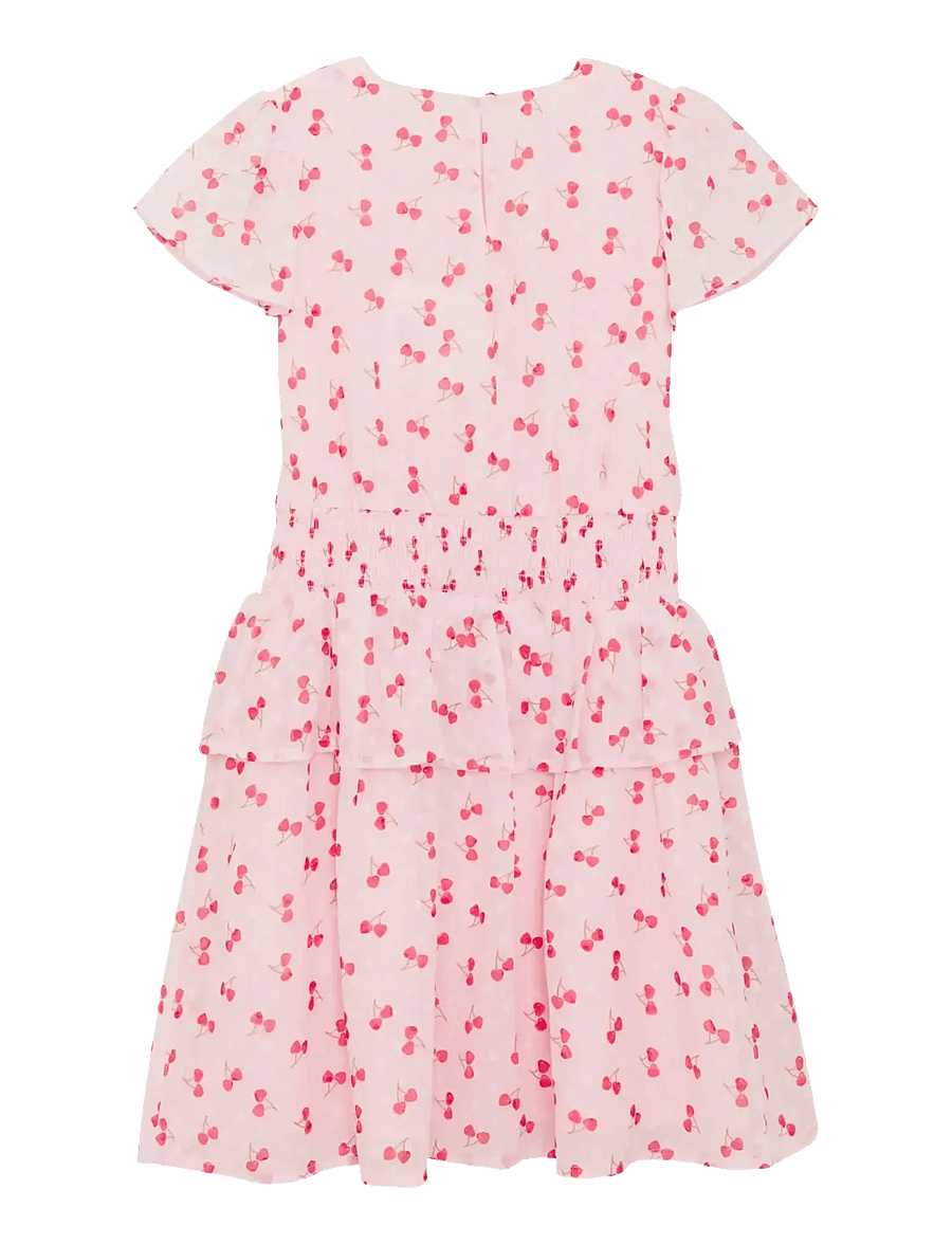 Creamie - Dress Crepe Dobby - kortærmede hverdagskjoler - rose pink - 2