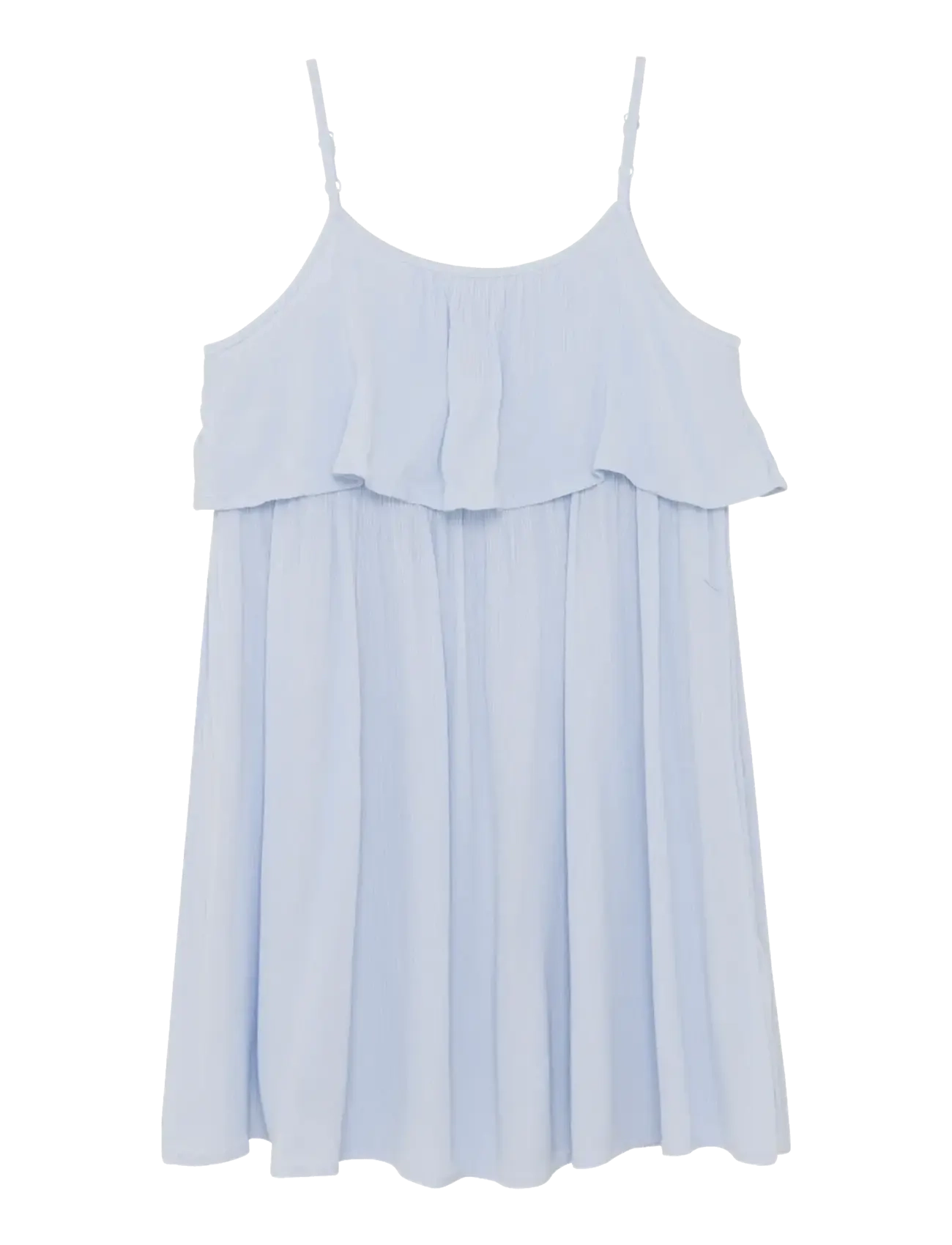 Creamie Dress Crepe, 110, Casual Dresses, Blau - Sleeveless Kinder