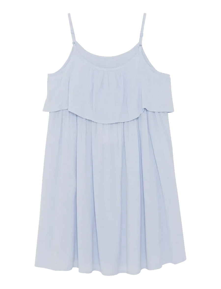 Creamie - Dress Crepe - varrukateta vabaaja kleidid - heather - 1
