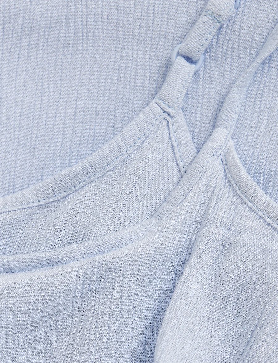 Creamie - Dress Crepe - varrukateta vabaaja kleidid - heather - 2