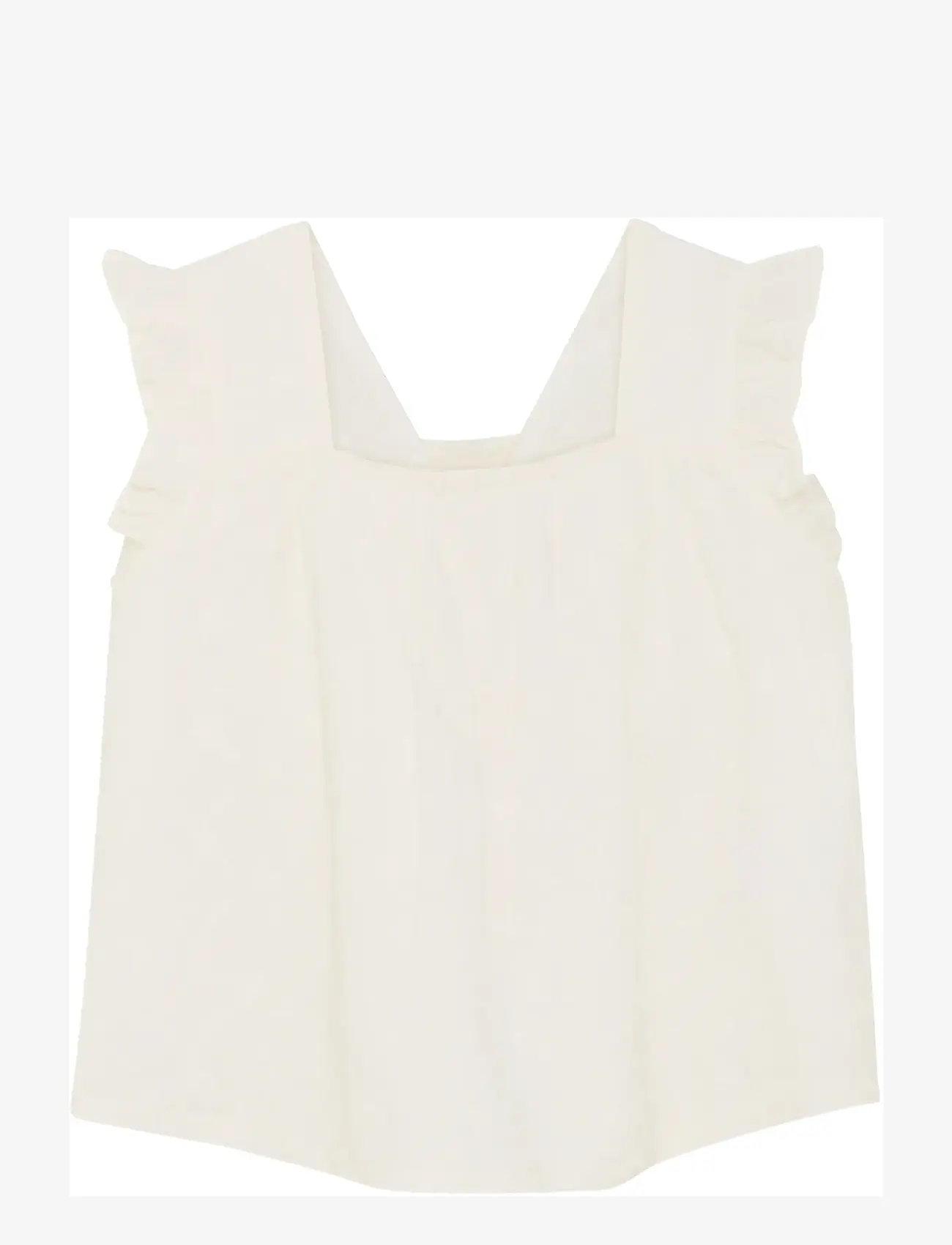 Creamie - Top Embroidery - blouses & tunics - cloud - 1