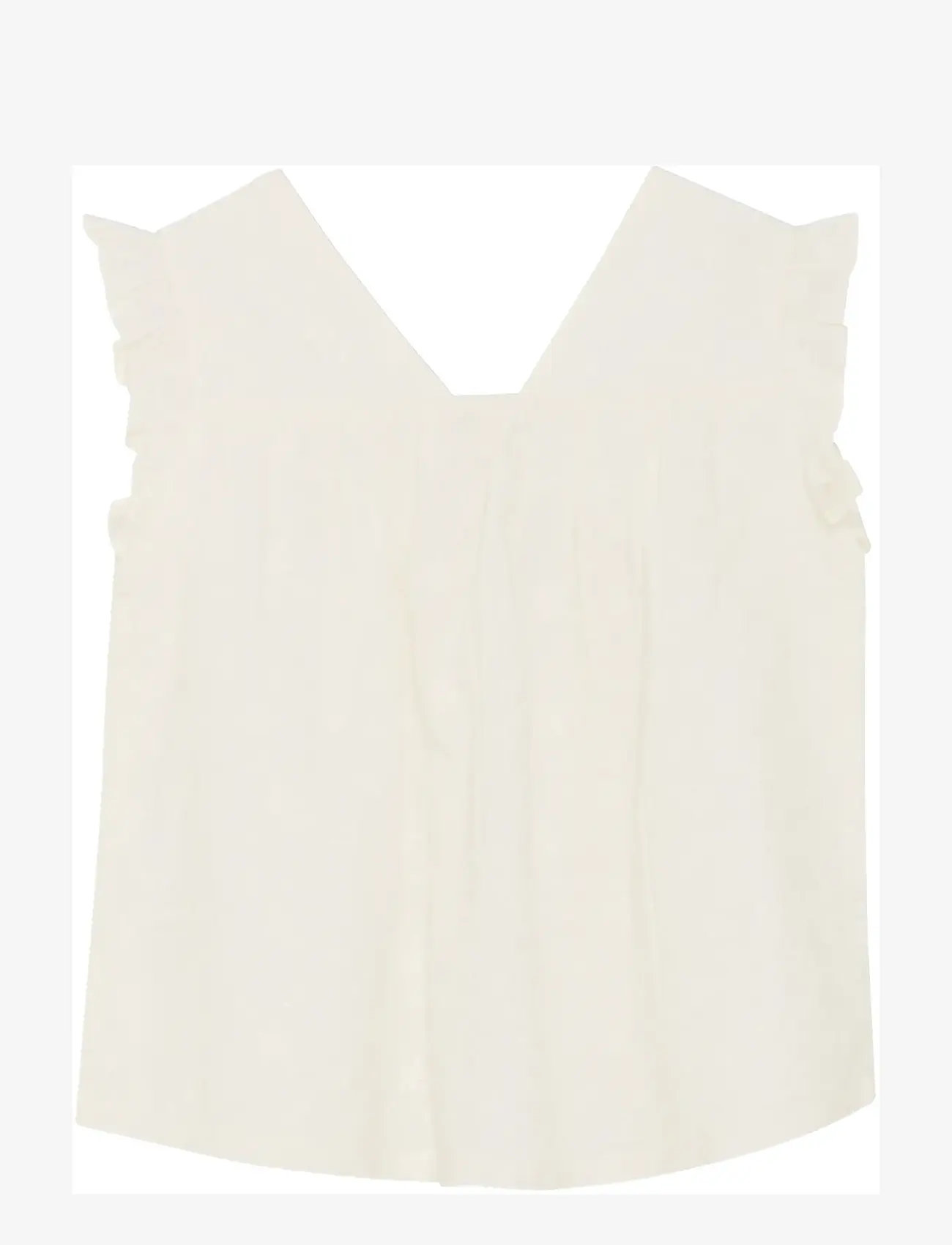 Creamie - Top Embroidery - blouses & tunics - cloud - 2