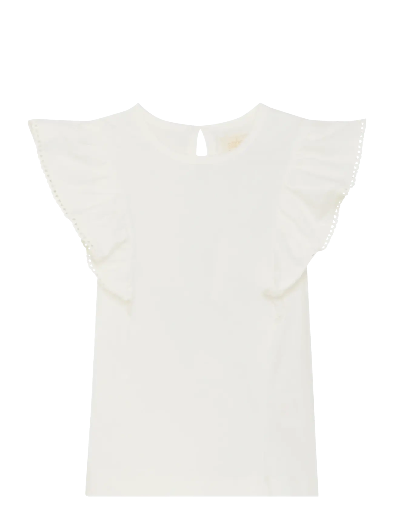 CREAMIE Oberteil Ns Flounce Cream - 146 - Kinder