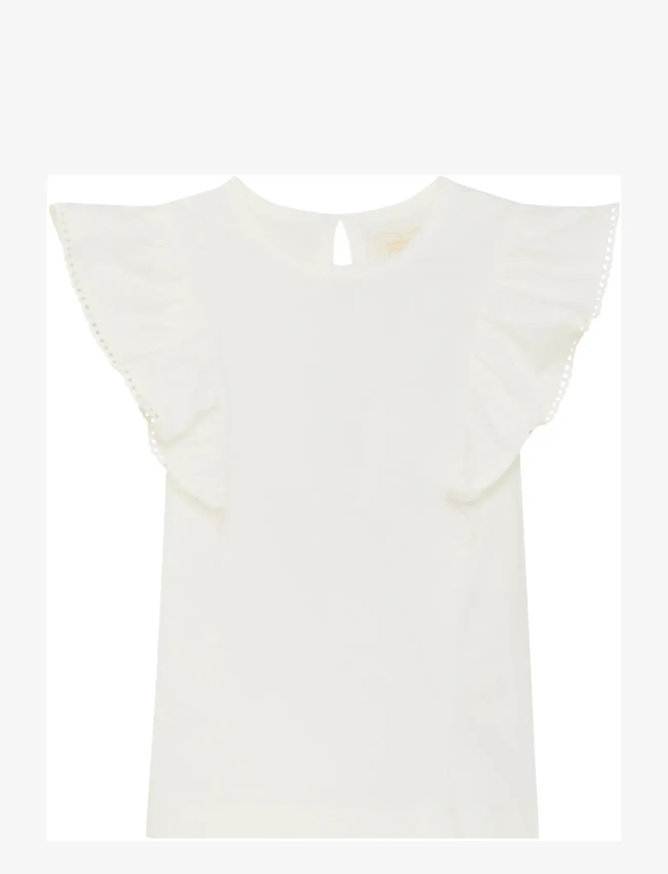 Creamie - Top NS Flounce - lühikeste varrukatega t-särgid - cloud - 1