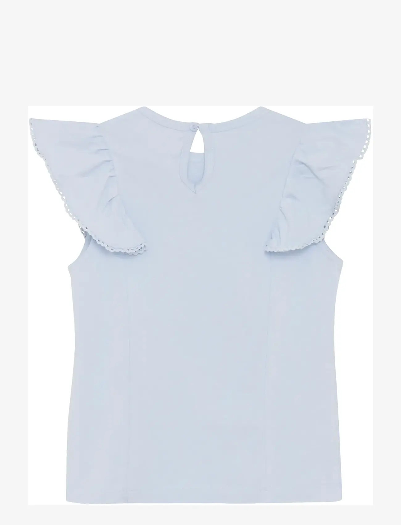 Creamie - Top NS Flounce - lühikeste varrukatega t-särgid - heather - 1