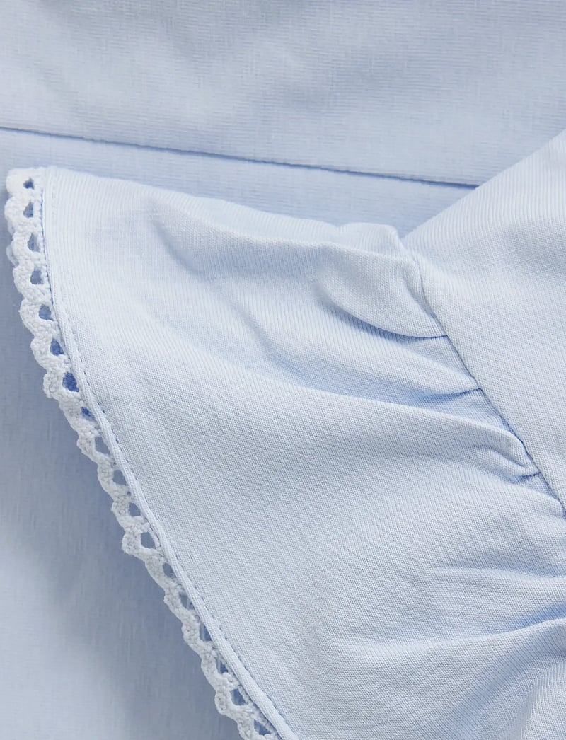 Creamie - Top NS Flounce - kortærmede t-shirts - heather - 2