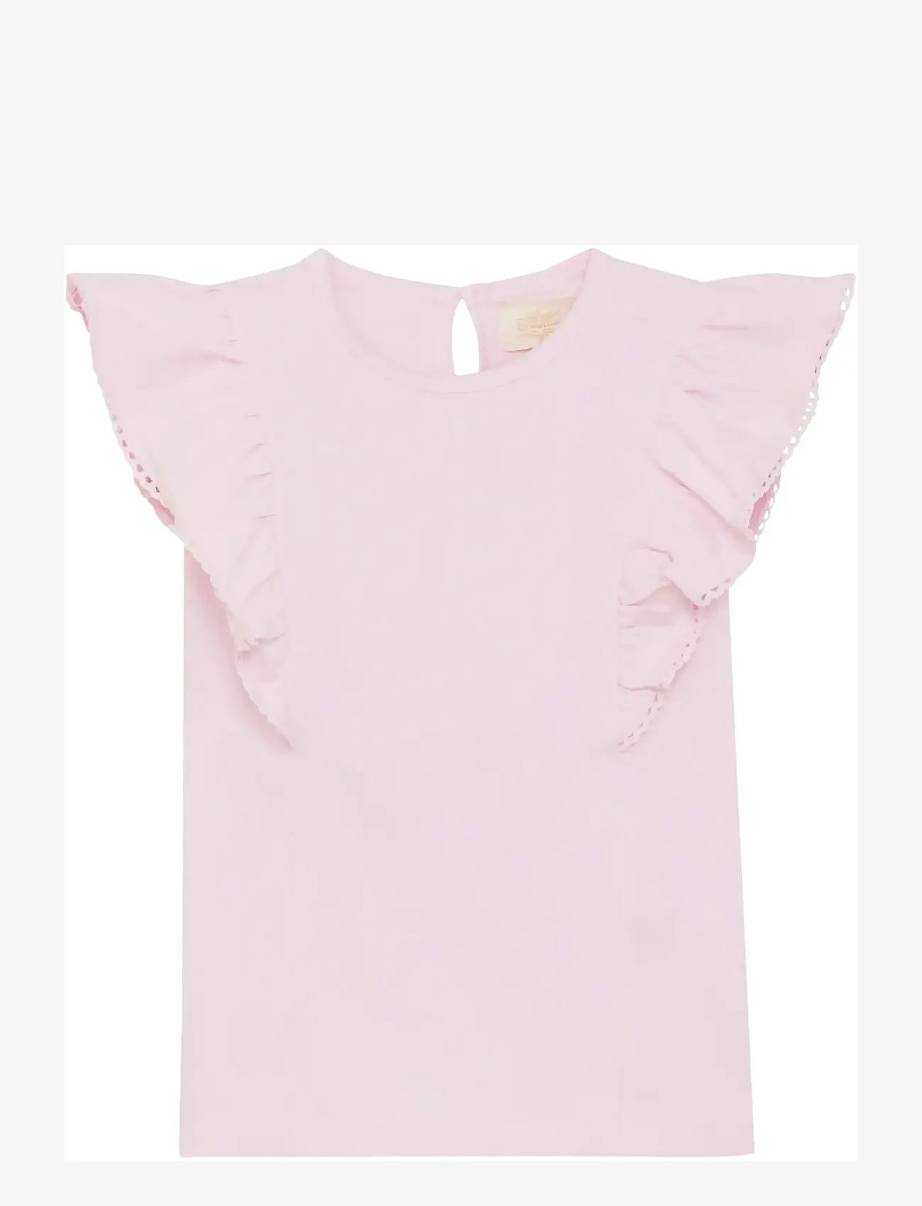 Creamie - Top NS Flounce - kortærmede t-shirts - rose pink - 0
