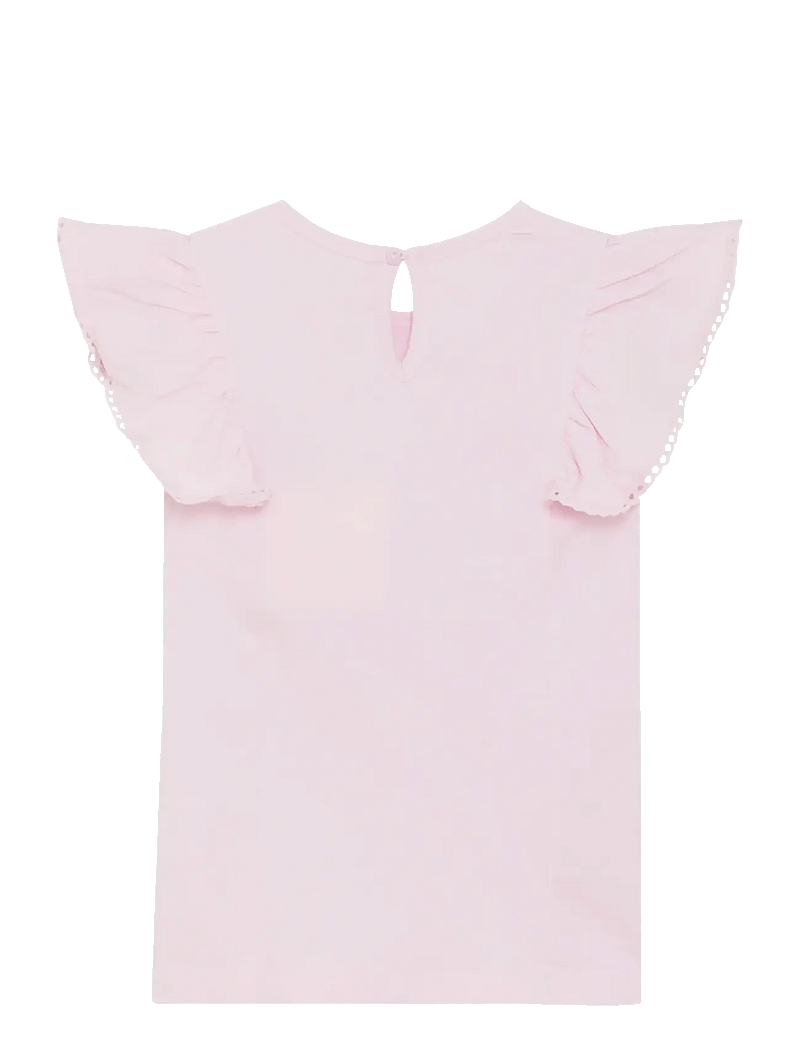 Creamie - Top NS Flounce - kortærmede t-shirts - rose pink - 1