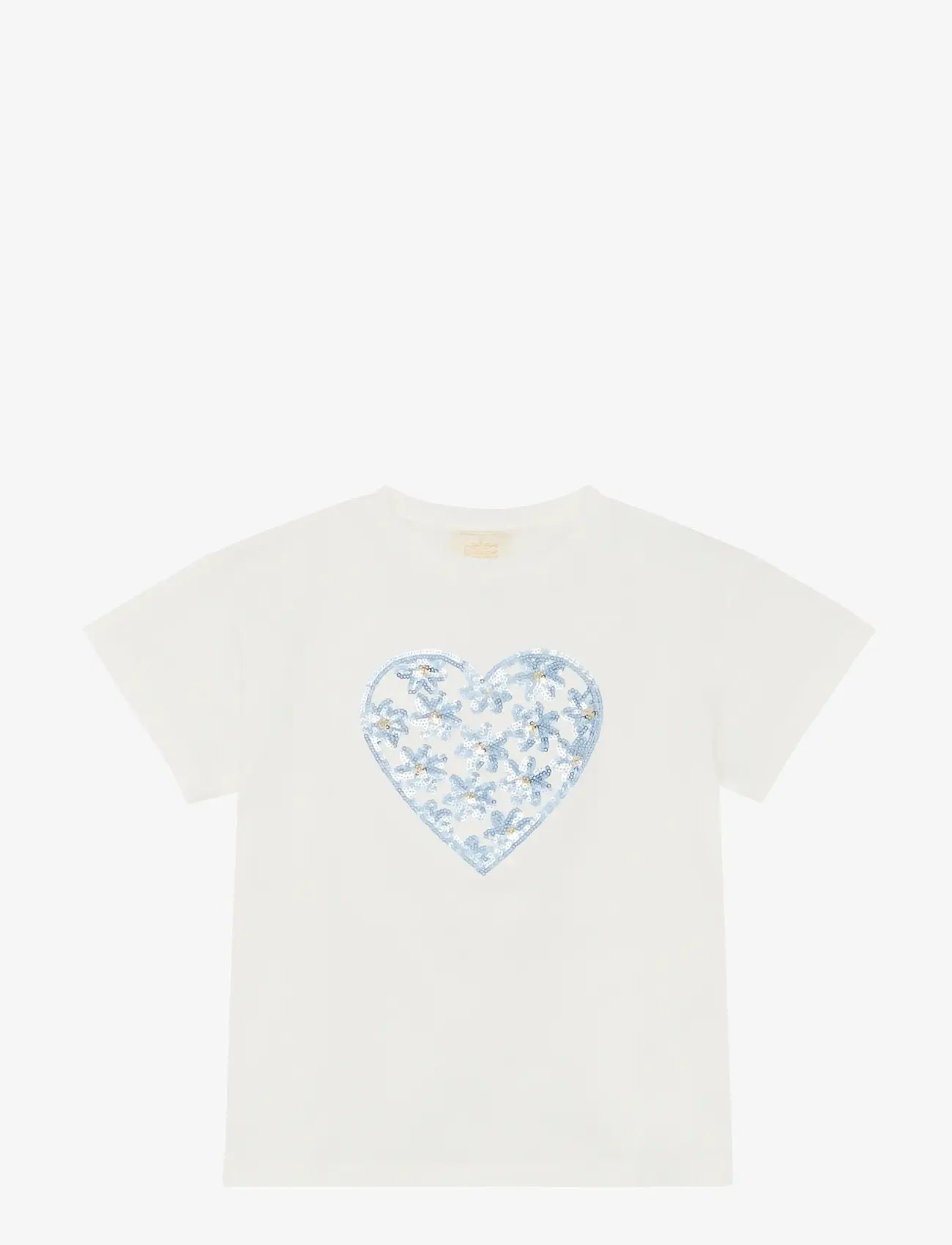 Creamie - T-shirt SS - short-sleeved t-shirts - cloud - 1