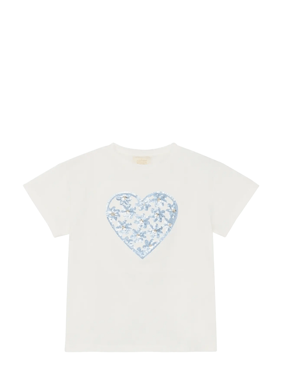 Creamie - T-shirt SS - kortærmede t-shirts - cloud - 1