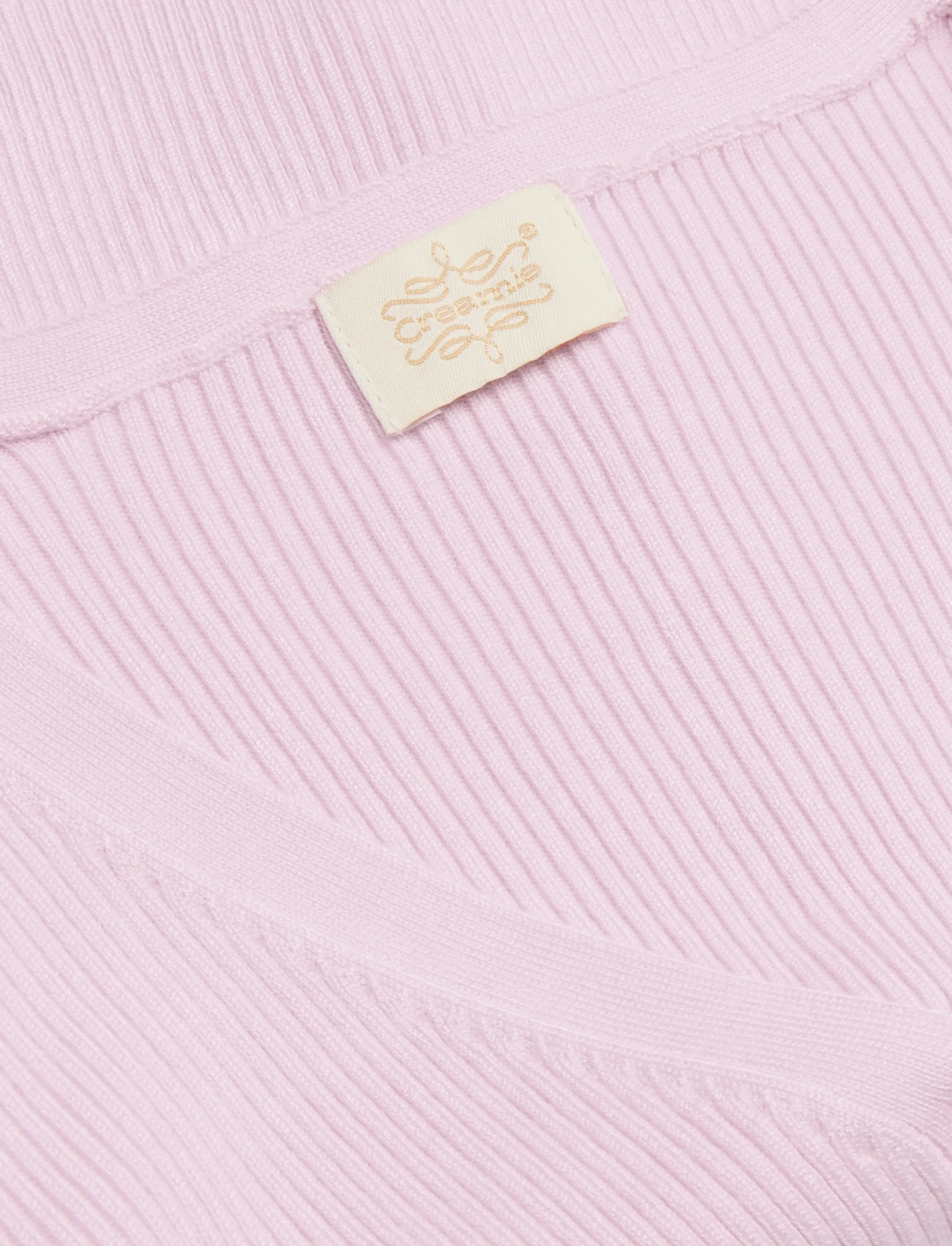 Creamie - Cardigan Rib - rose pink - 2