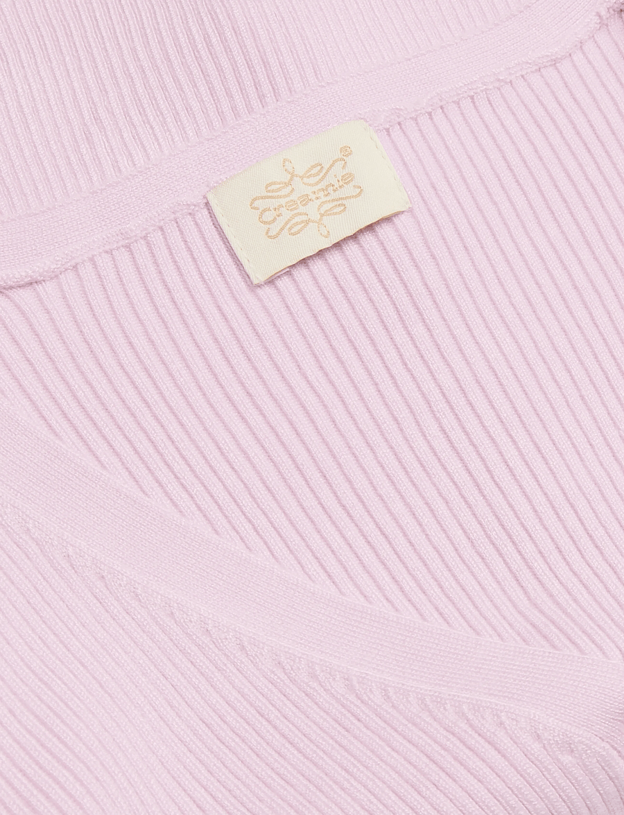 Creamie - Cardigan Rib - cardigans - rose pink - 2