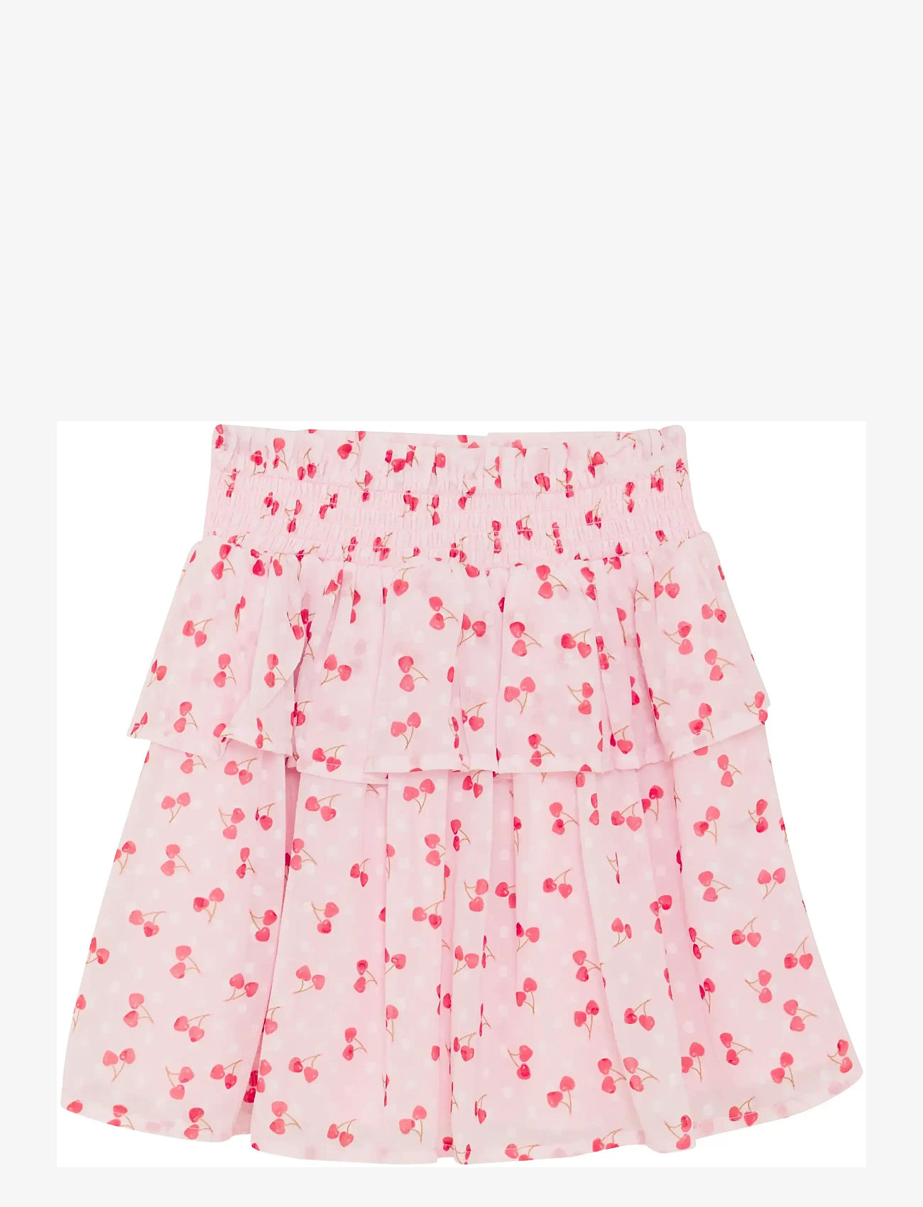 Creamie - Skirt Crepe Dobby - midi nederdele - rose pink - 1