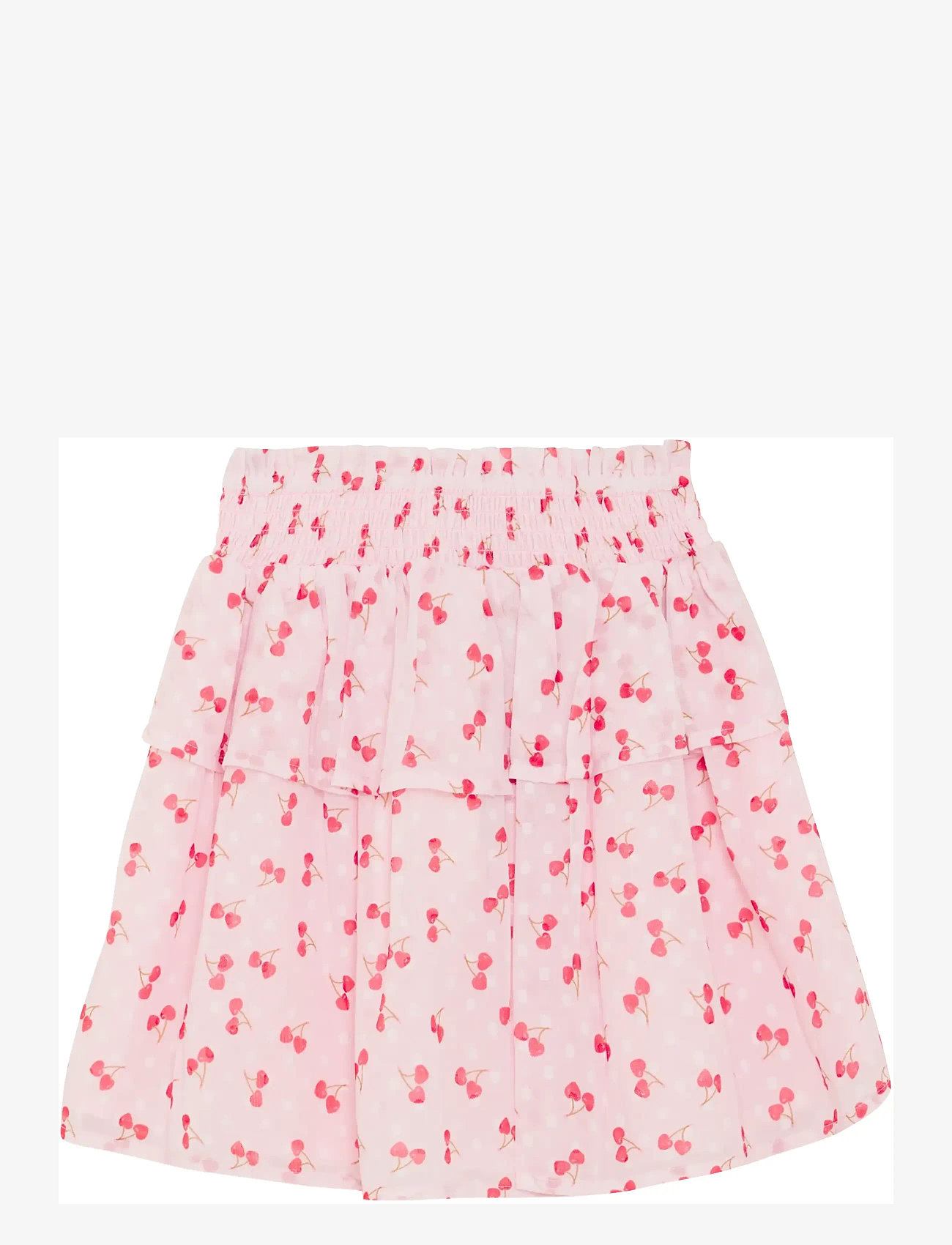 Creamie - Skirt Crepe Dobby - midi nederdele - rose pink - 2