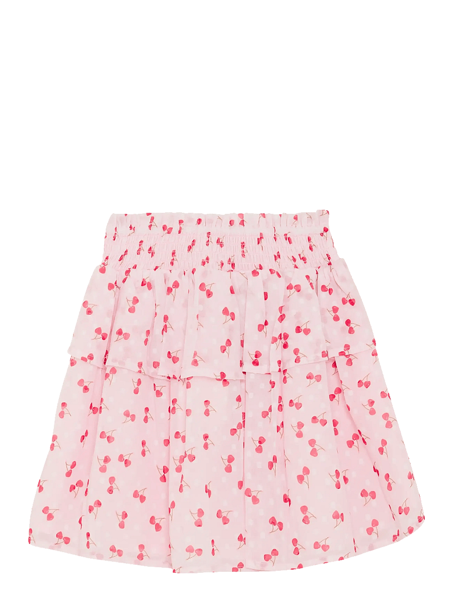 Creamie - Skirt Crepe Dobby - midi-röcke - rose pink - 2