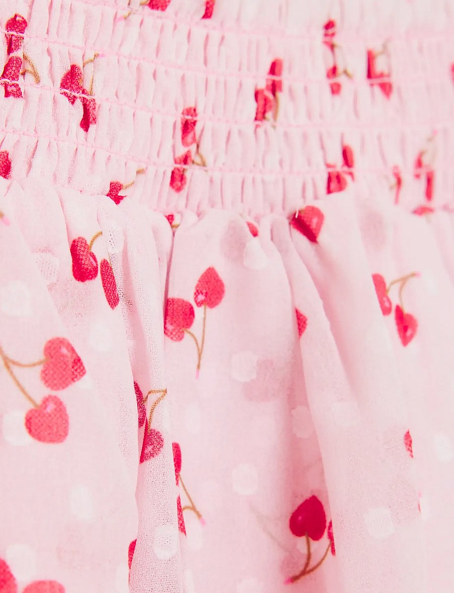 Creamie - Skirt Crepe Dobby - midi-röcke - rose pink - 3