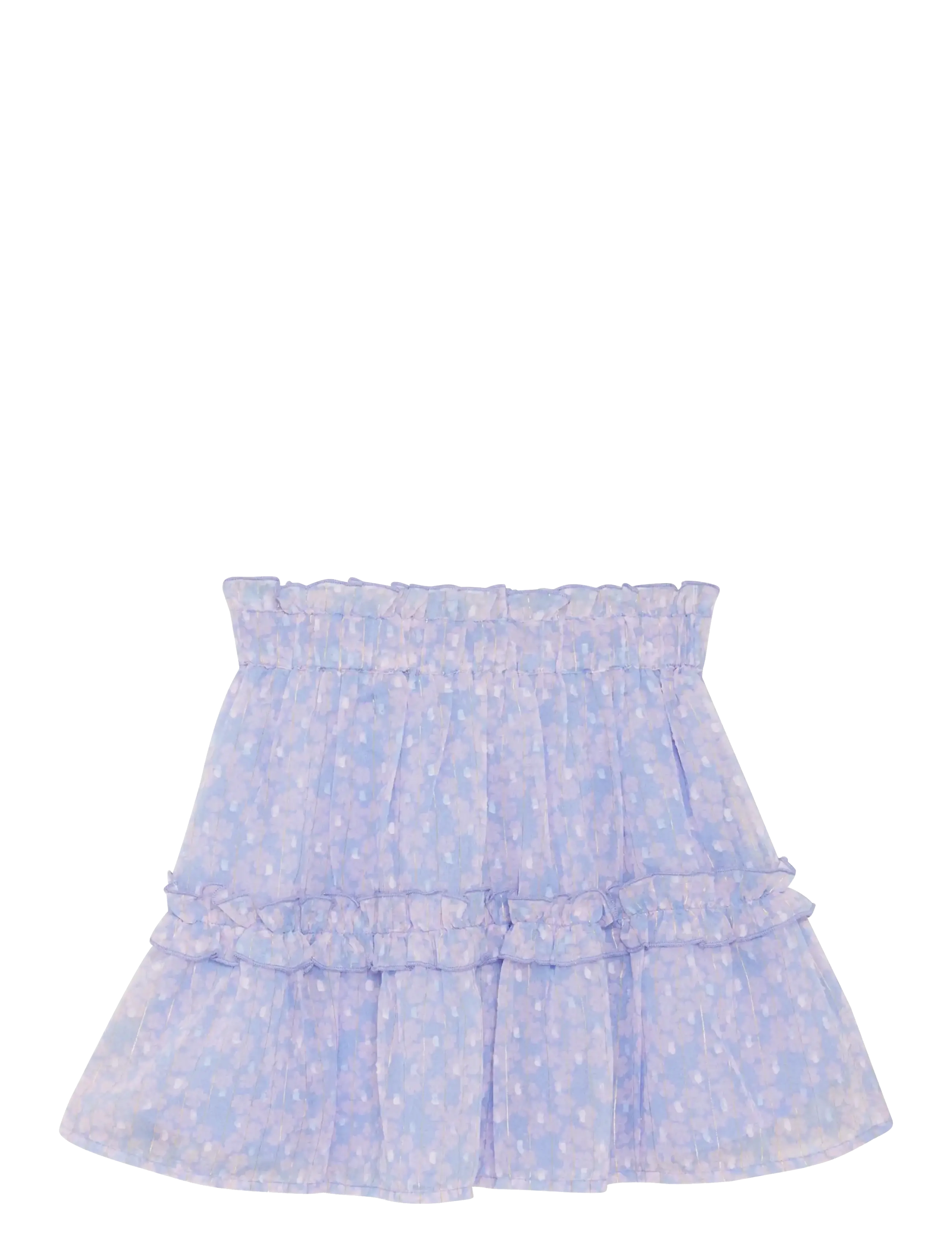 Creamie Skirt Lurex Stripe - Lapsed 98–134 - HEATHER / purple