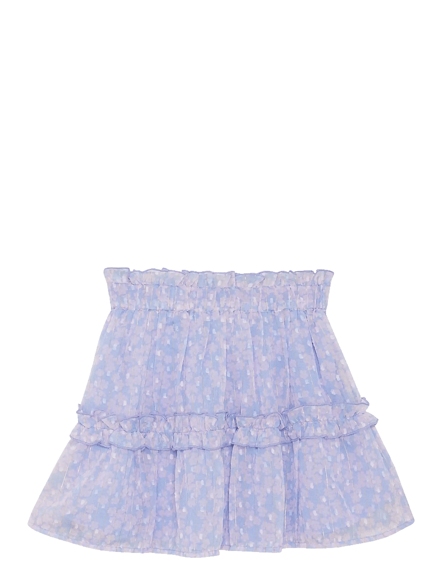 Creamie - Skirt Lurex Stripe - midi kjolar - heather - 1