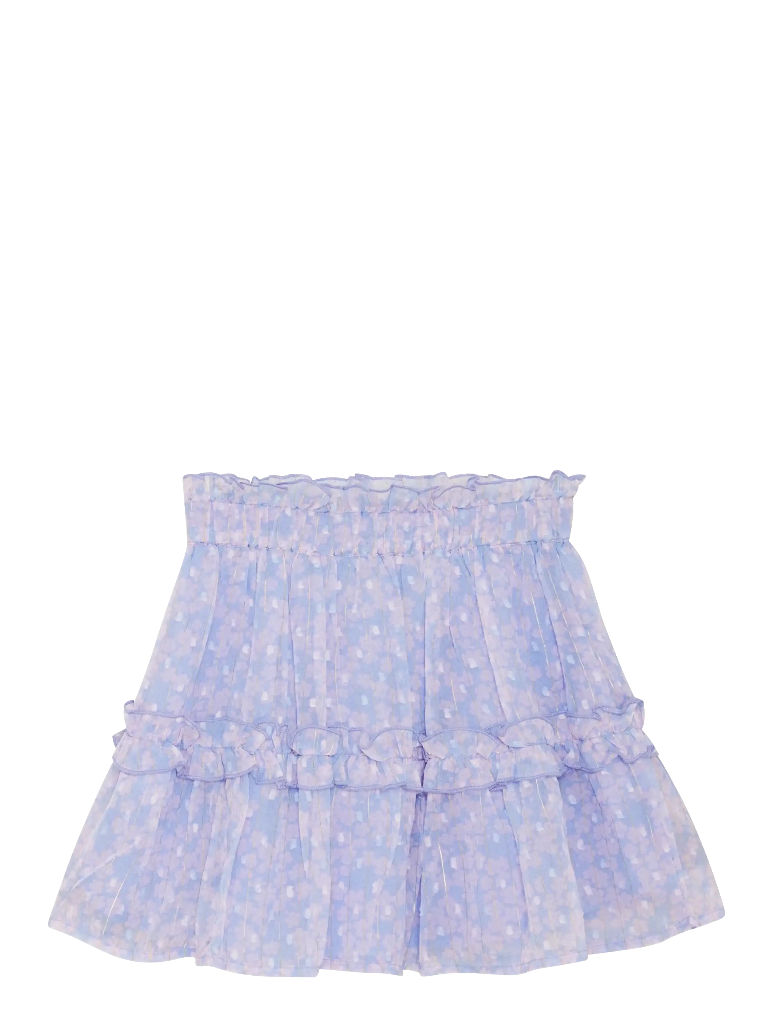 Creamie - Skirt Lurex Stripe - midi-röcke - heather - 2