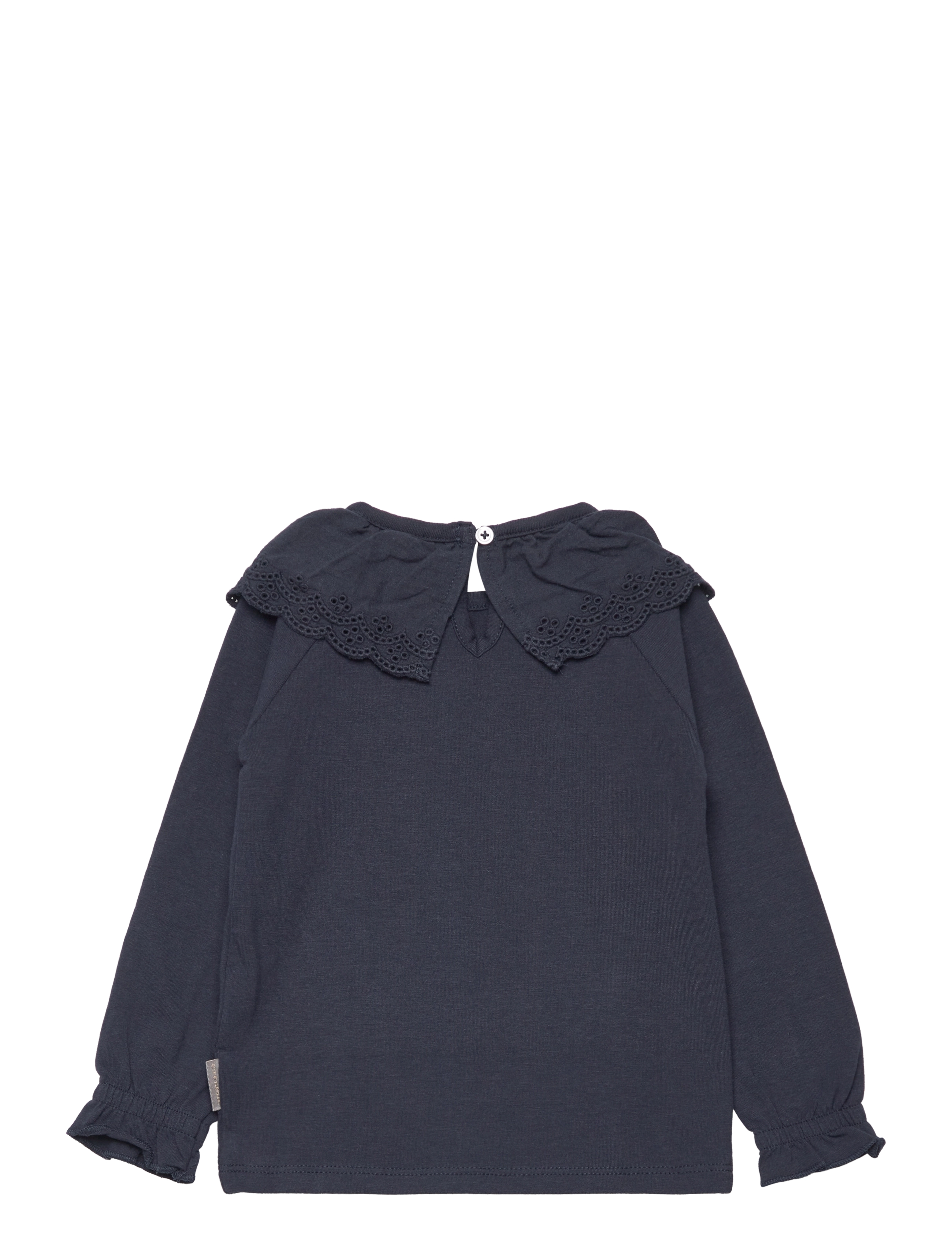 Creamie - T-shirt LS Ruffle - total eclipse - 1