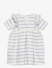 Creamie - Dress Stripe - kortärmade vardagsklänningar - xenon blue - 1