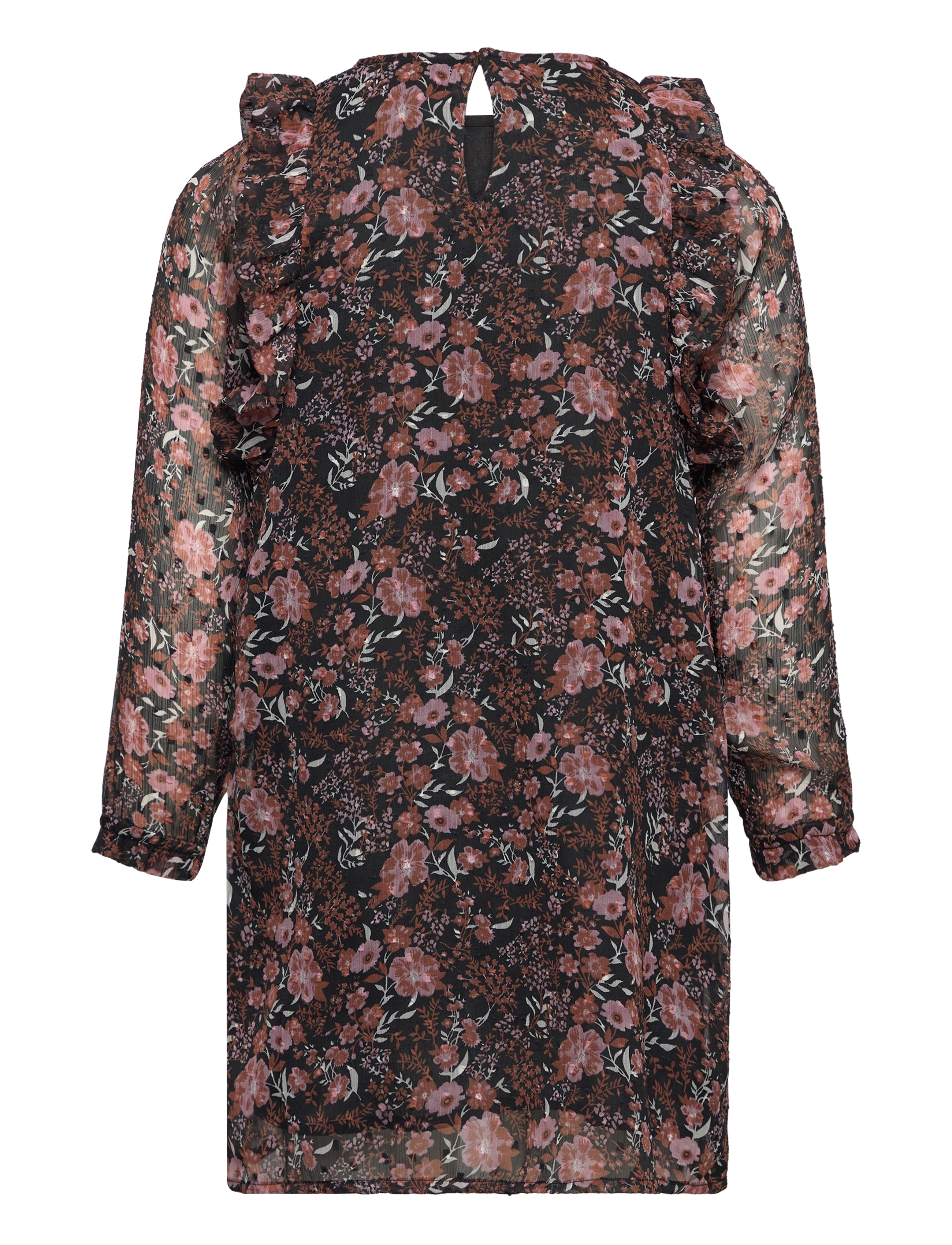 Creamie - Dress Flower Dobby - black - 1