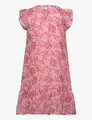 Creamie - Dress Flower Dobby - sleeveless casual dresses - peachskin - 1