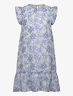 Dress Flower Dobby - XENON BLUE