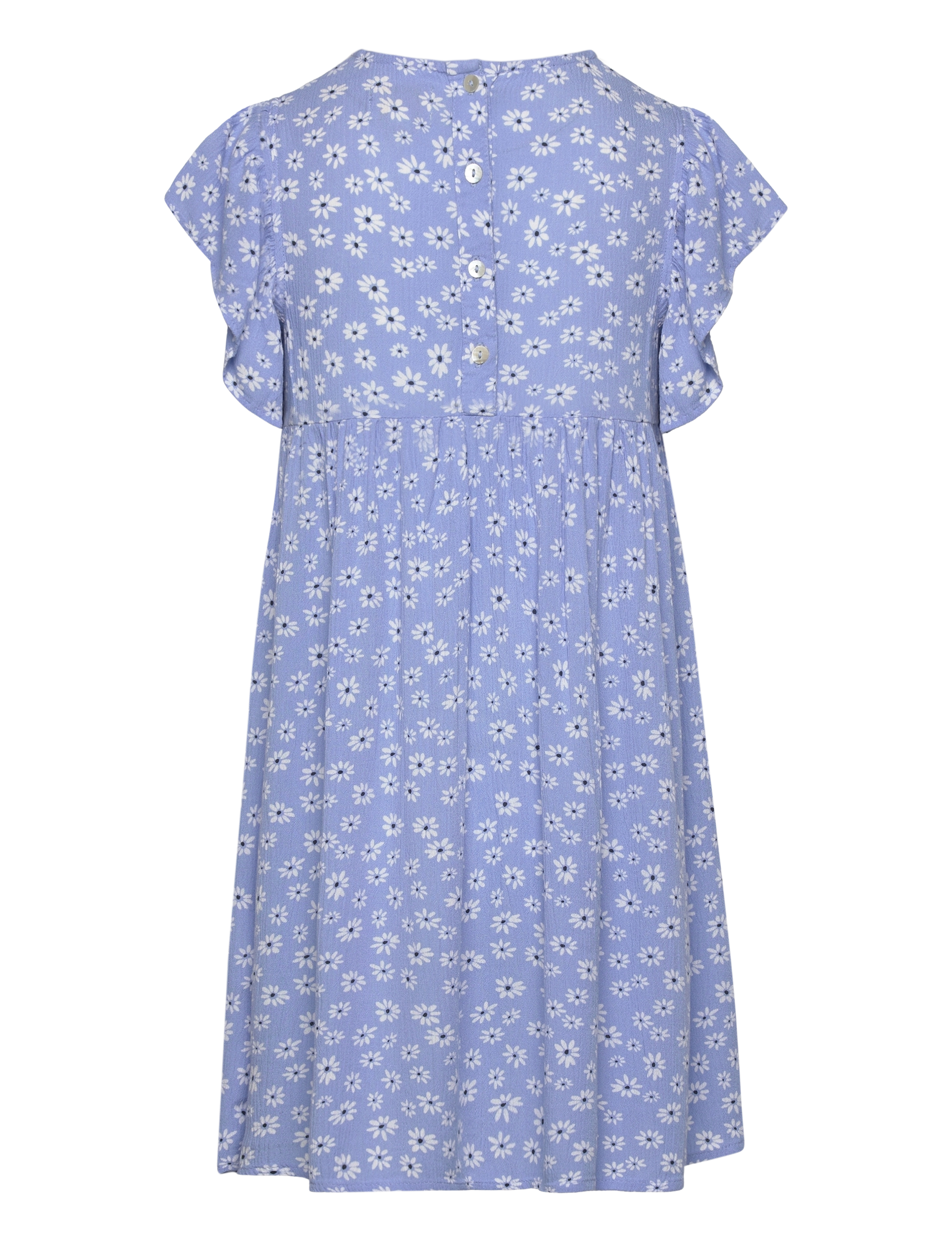 Creamie - Dress SS Flower Crepe - bel air blue - 1