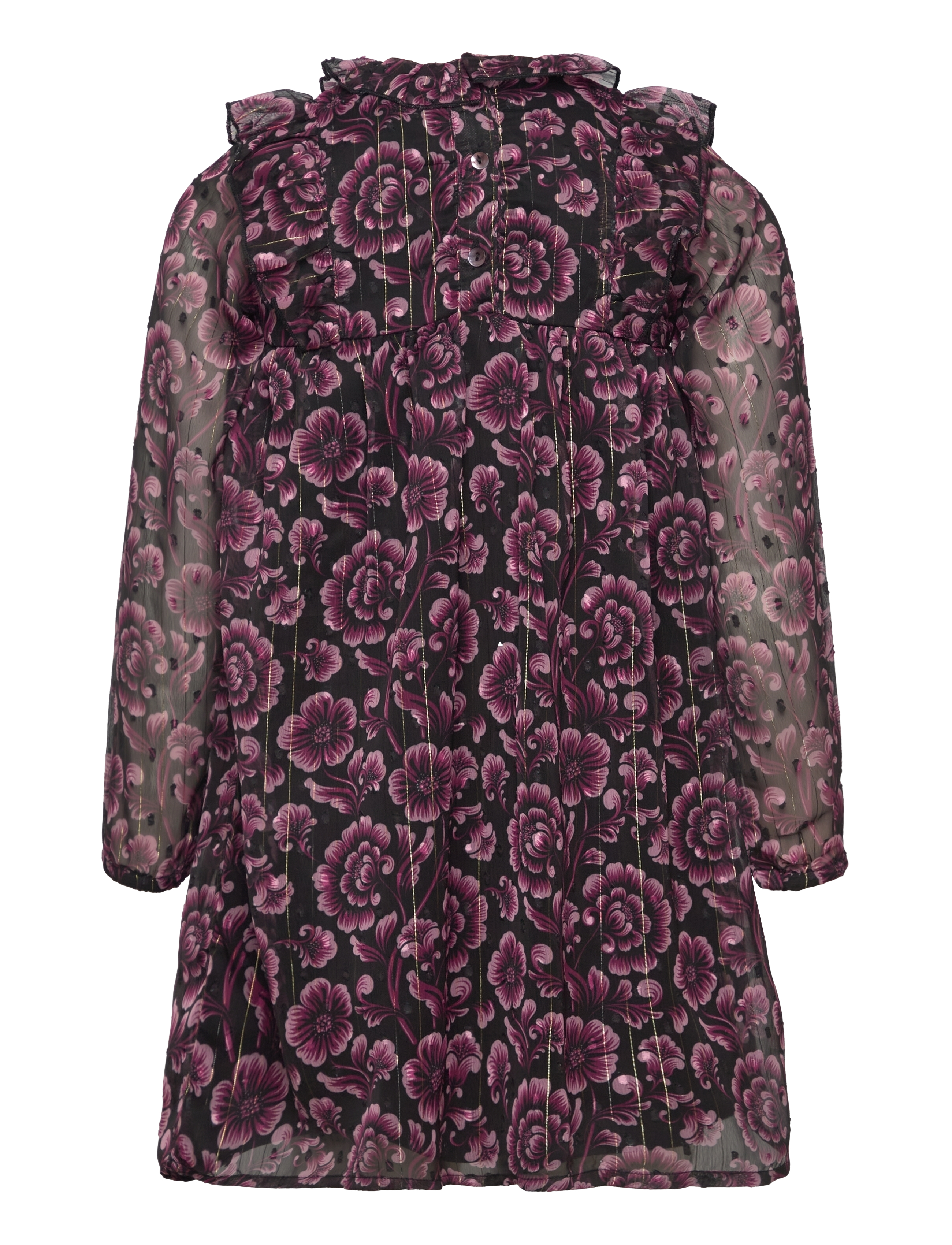 Creamie - Dress Flower Dot - black - 1