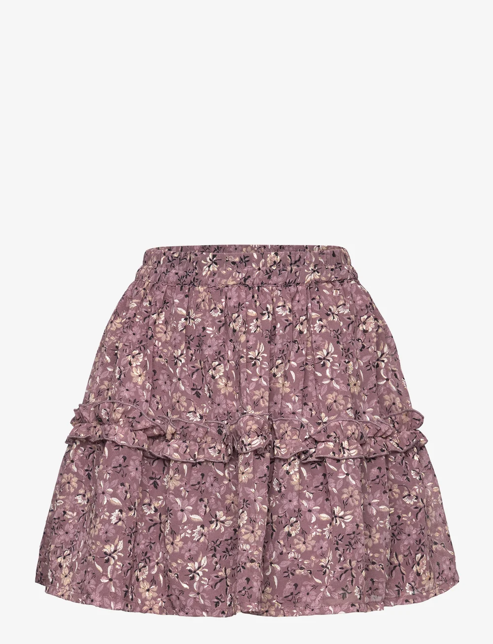 Creamie - Skirt Dobby Gold - kurze röcke - flint - 0