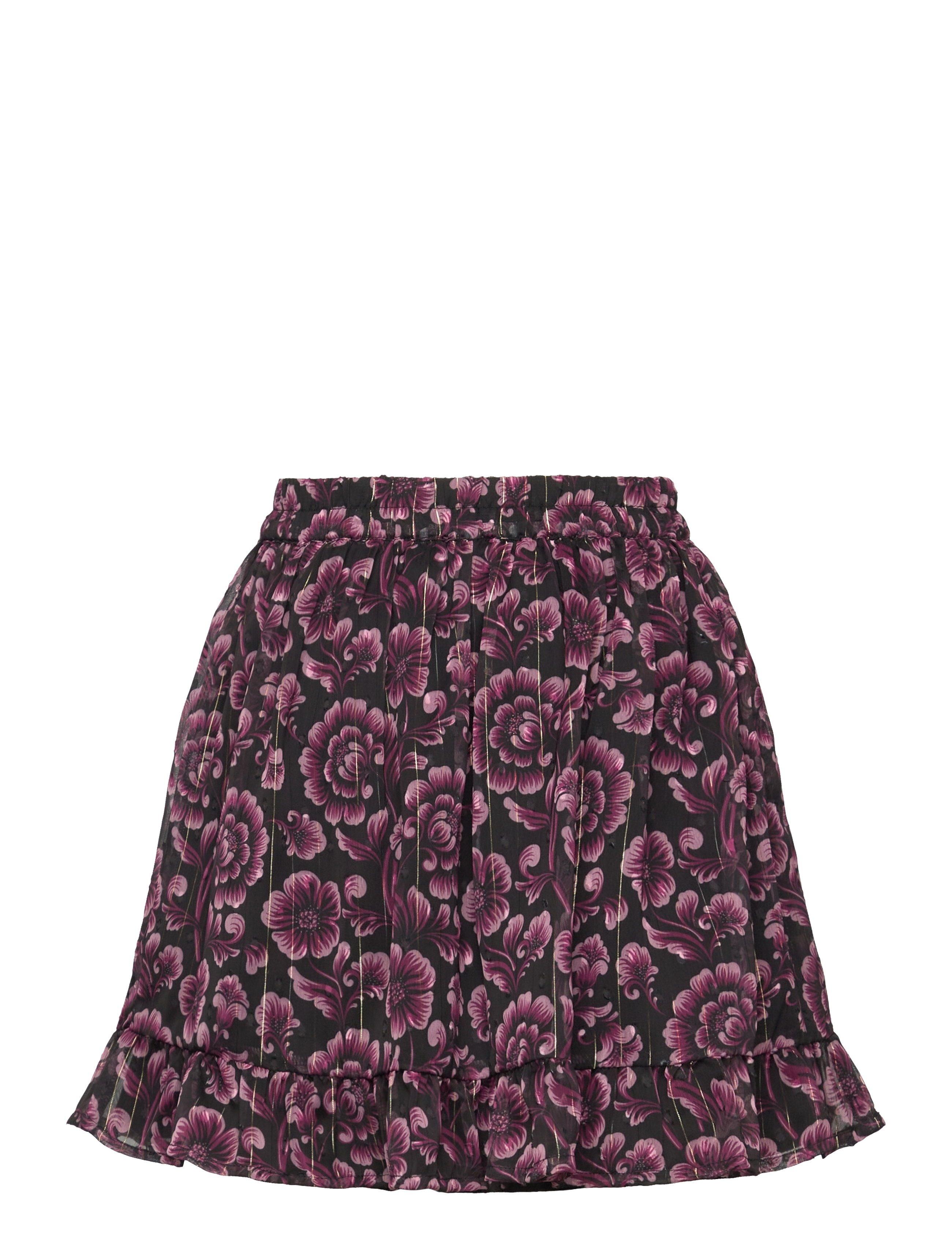 Creamie - Skirt Flower Dot - korte rokken - black - 1