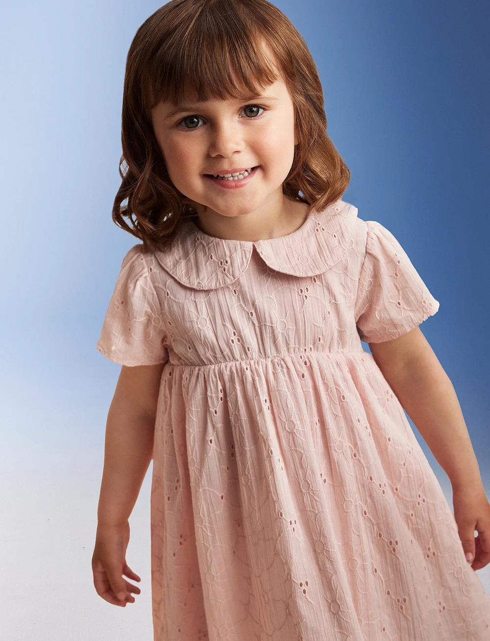 Creamie - Dress Anglaise - festkjoler - lotus - 3