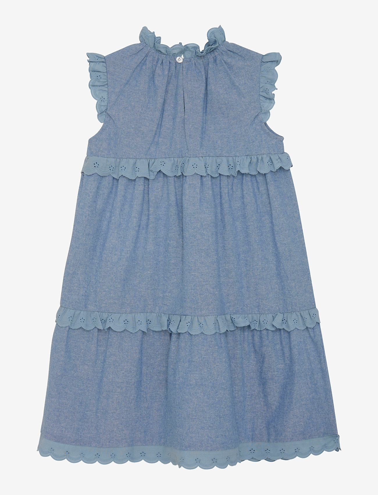 Creamie - Dress Chambray - Ärmlösa vardagsklänningar - blue denim - 1