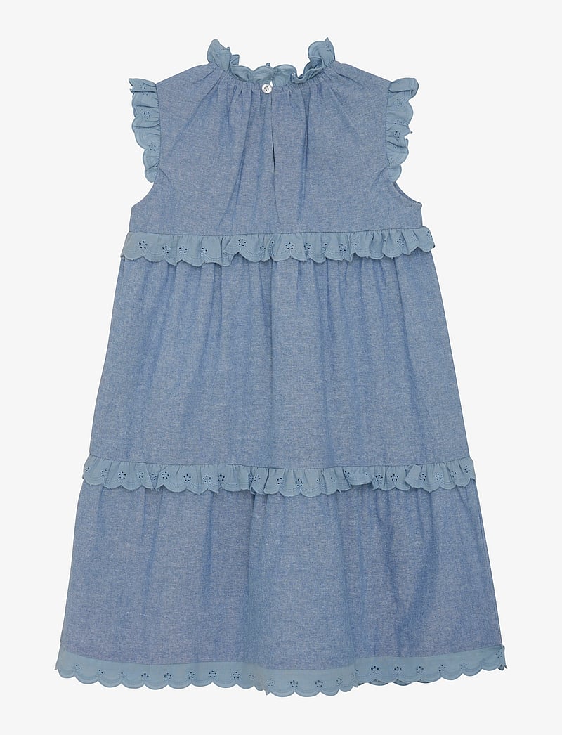 Creamie - Dress Chambray - Ärmlösa vardagsklänningar - blue denim - 1