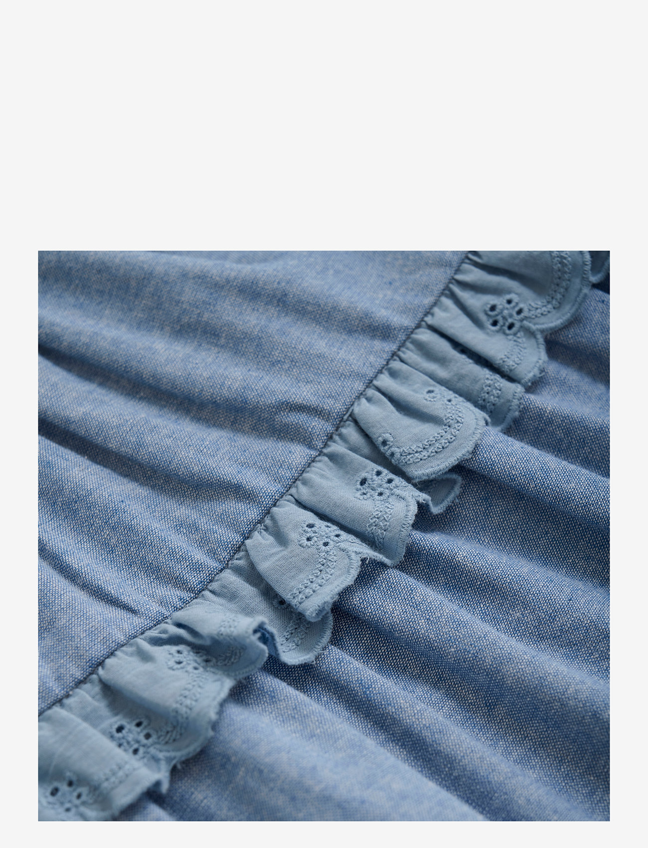 Creamie - Dress Chambray - Ärmlösa vardagsklänningar - blue denim - 2